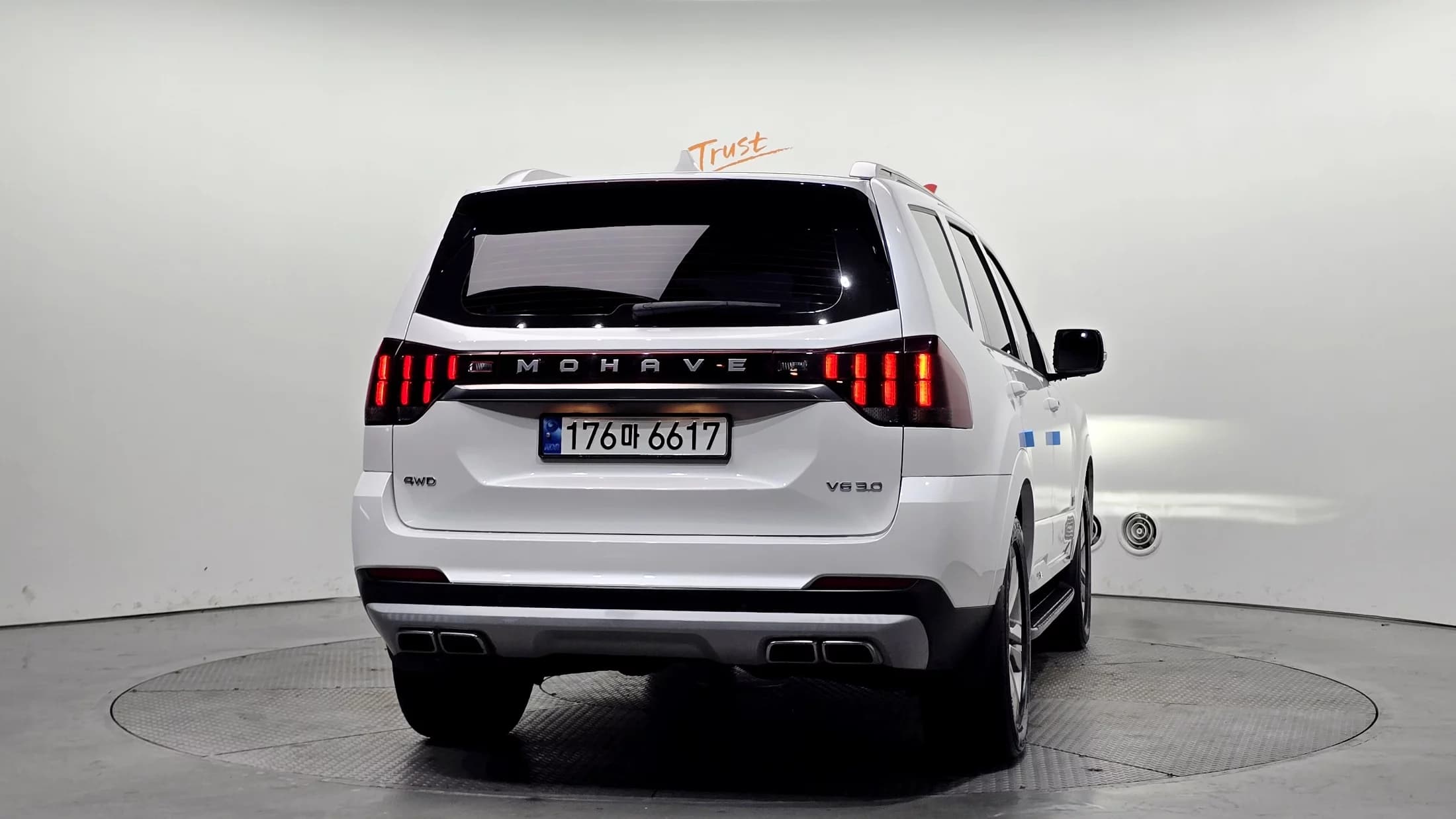 Kia Mohave Diesel 3.0 4WD 6-Seater Masters, 2021 г. 59532 км. — фото 4