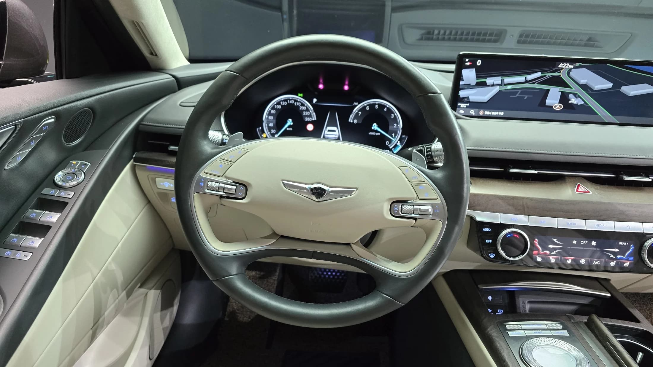 Genesis G80 Gasoline 3.5 Turbo AWD, 2022 г. 75803 км. — фото 13