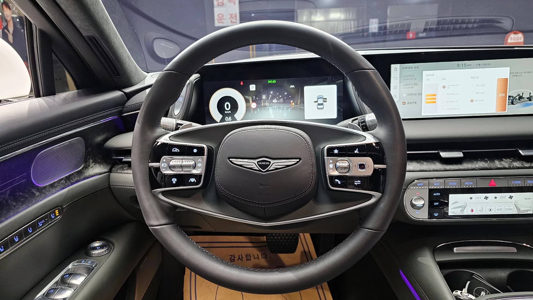 Genesis G90 Gasoline 3.5 Turbo AWD, 2023 г. 37919 км. — фото 13