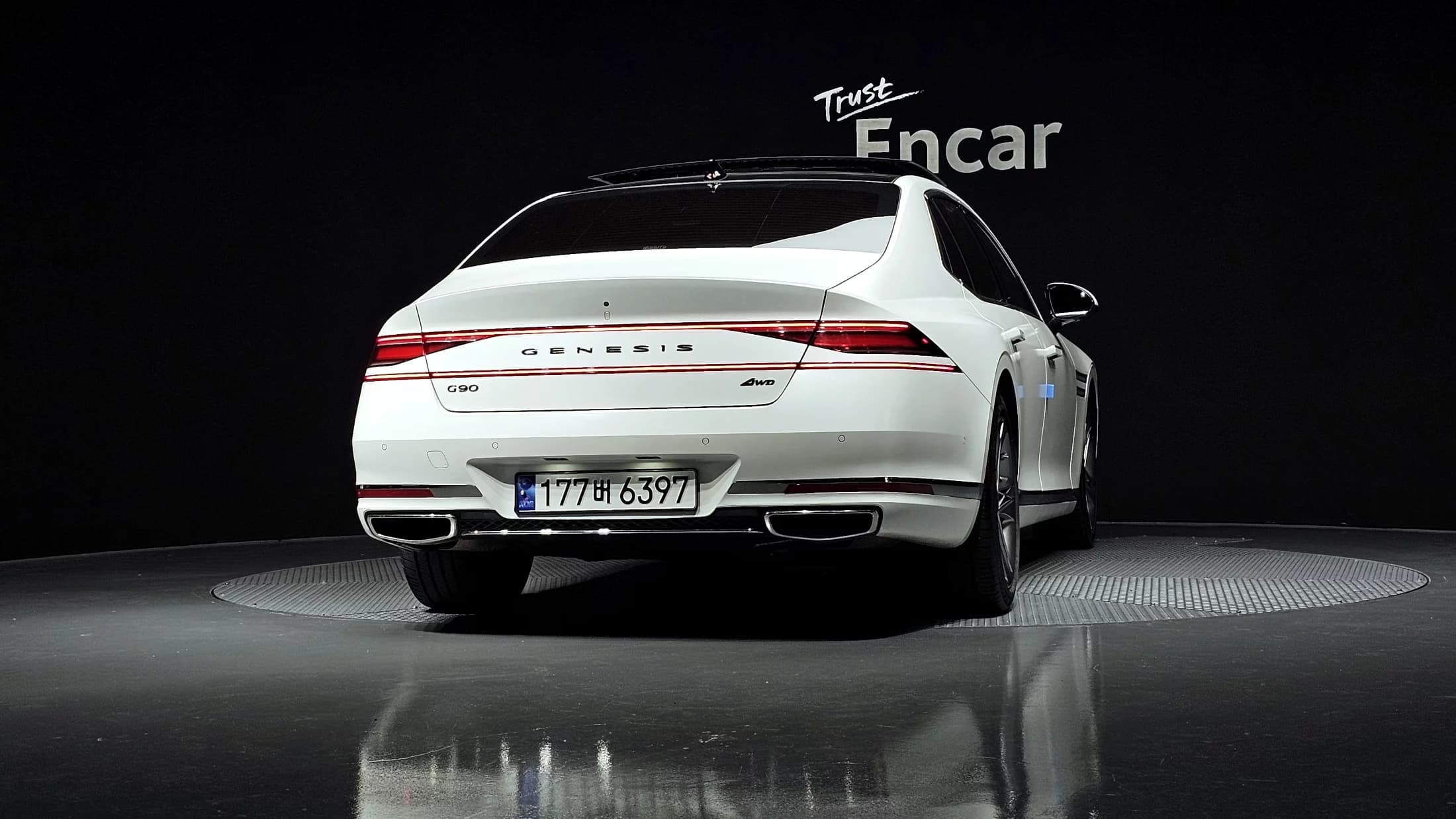 Genesis G90 Gasoline 3.5 Turbo AWD, 2023 г. 37919 км. — фото 4