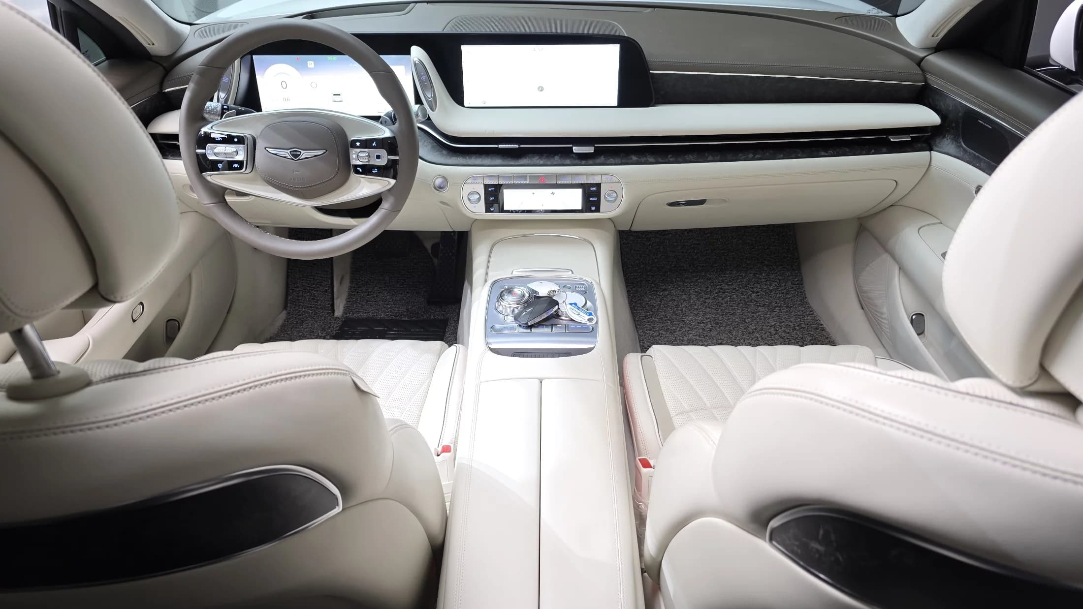 Genesis G90 Gasoline 3.5 Turbo AWD, 2022 г. 39307 км. — фото 7