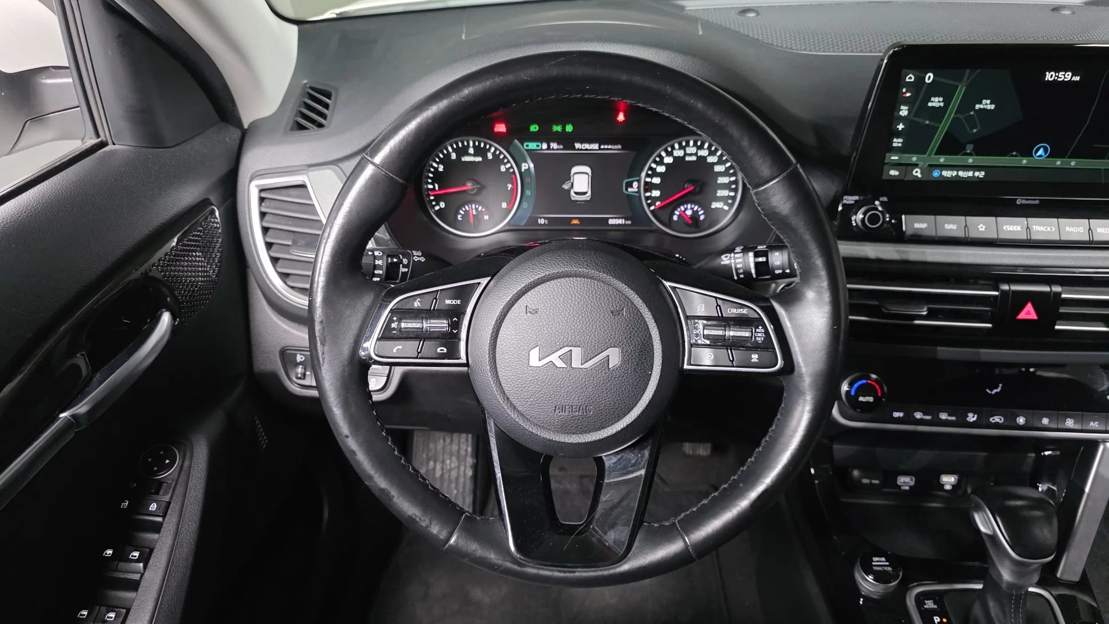 Kia Seltos Gasoline 1.6 Turbo 2WD Trendy, 2022 г. 88941 км. — фото 14