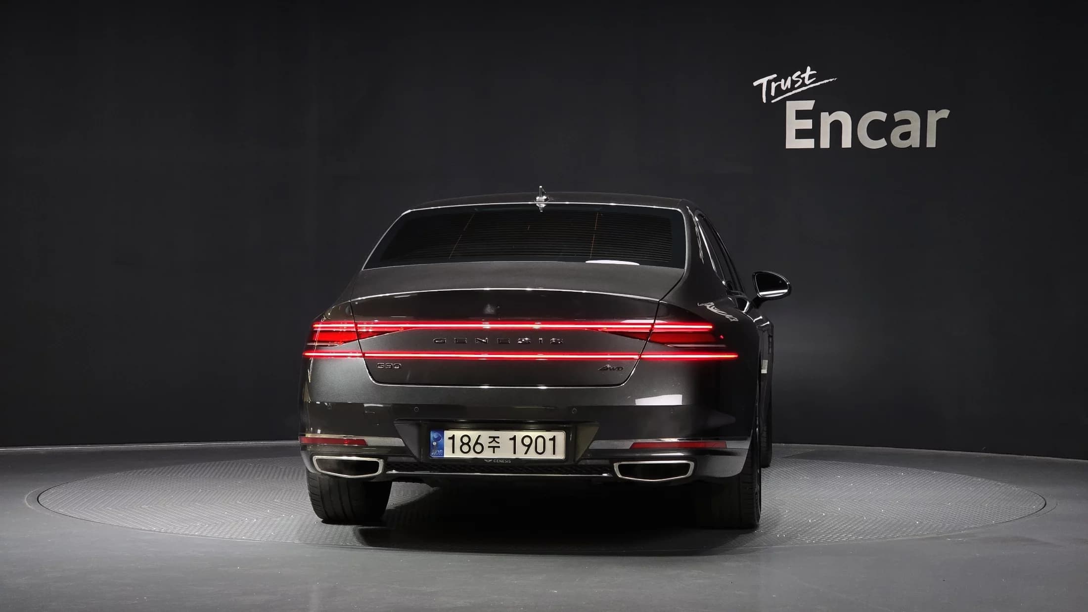 Genesis G90 Gasoline 3.5 Turbo AWD, 2022 г. 75919 км. — фото 4