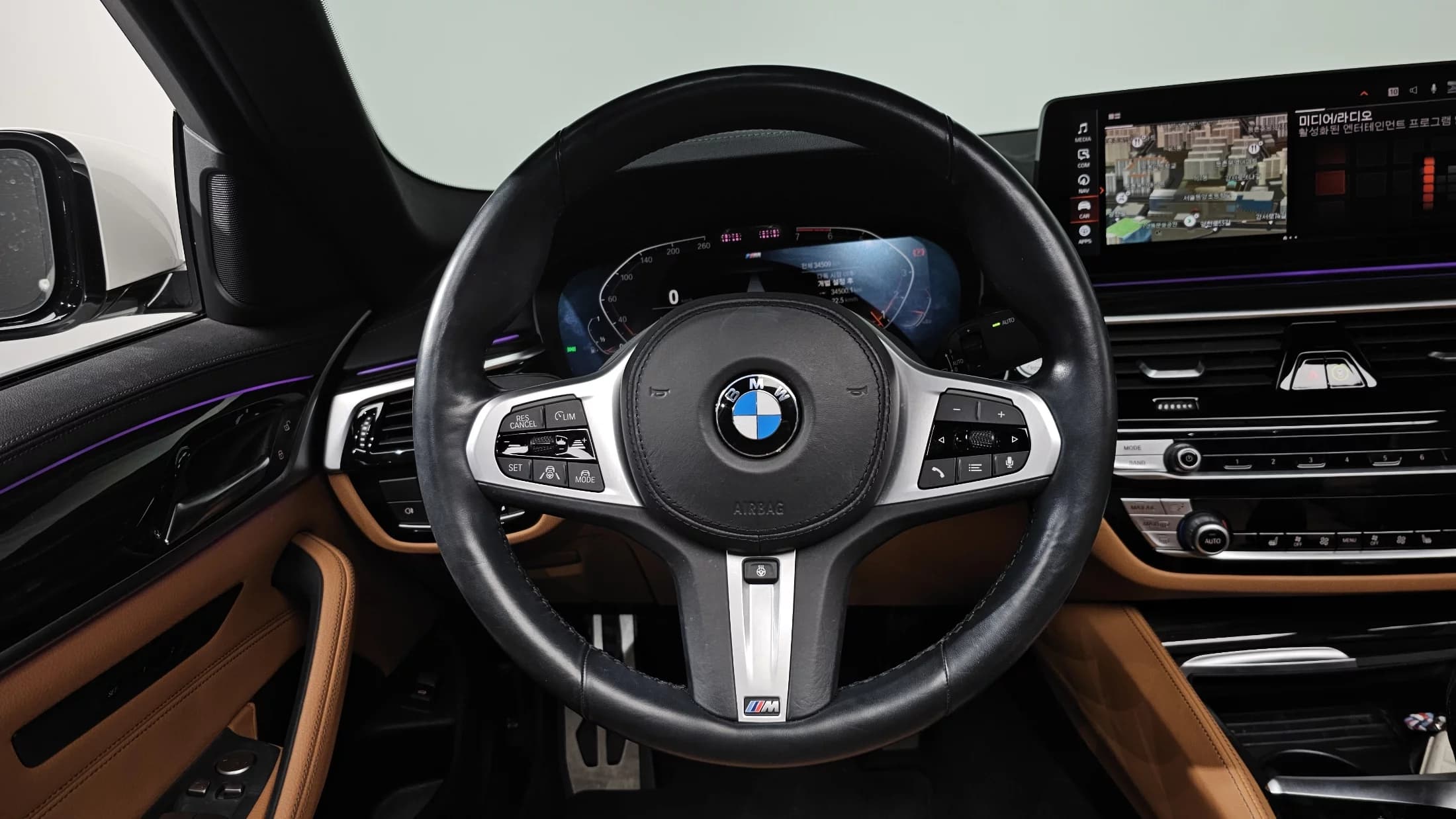 BMW 5-Series 520i M Sport, 2022 г. 34543 км. — фото 13