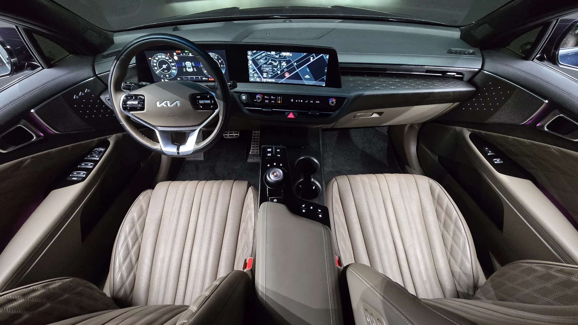Kia K8 3.5 Gasoline 4WD Platinum, 2023 г. 37906 км. — фото 7