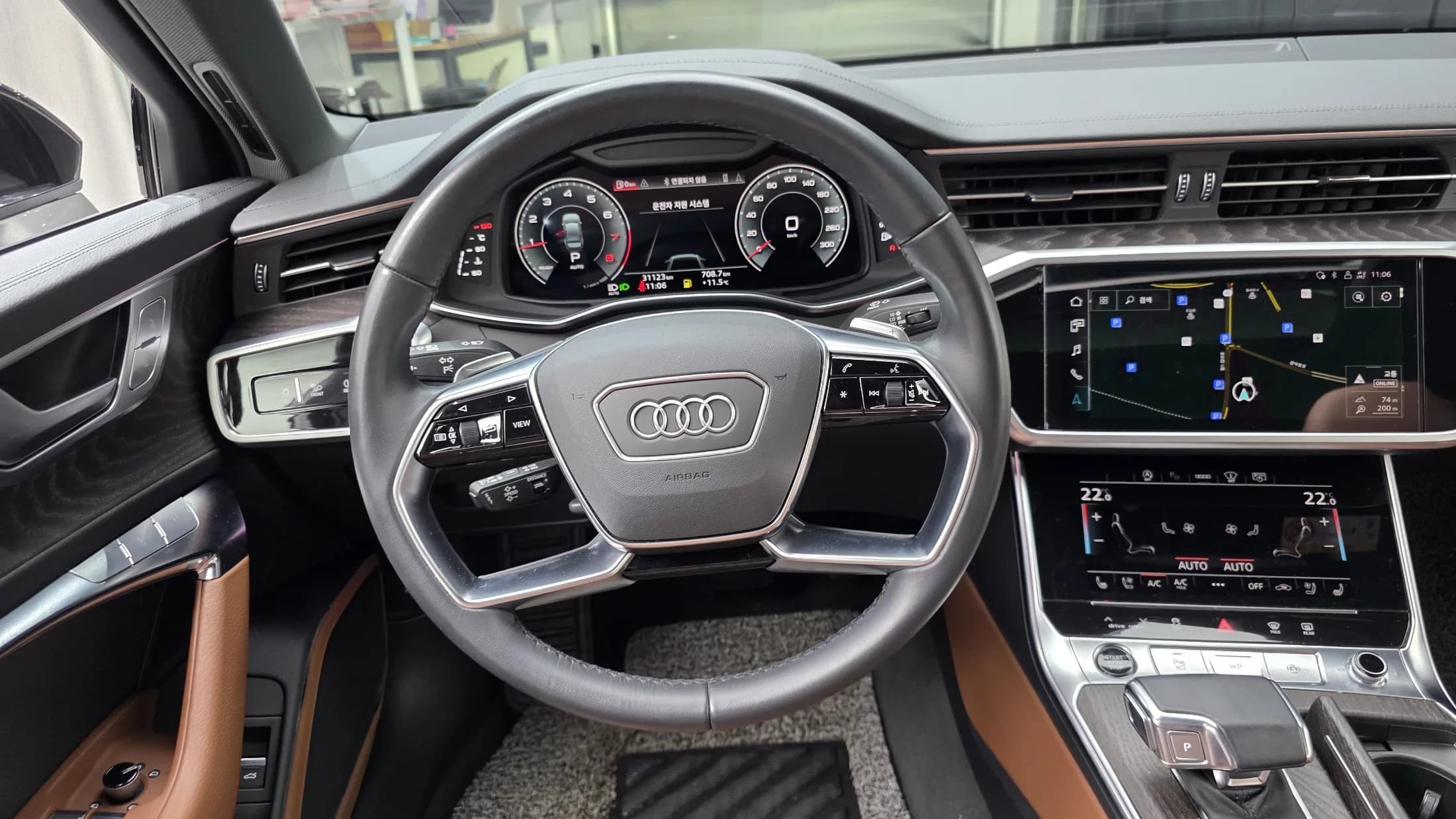 Audi A6 45 TFSI Quattro Premium, 2022 г. 31159 км. — фото 13