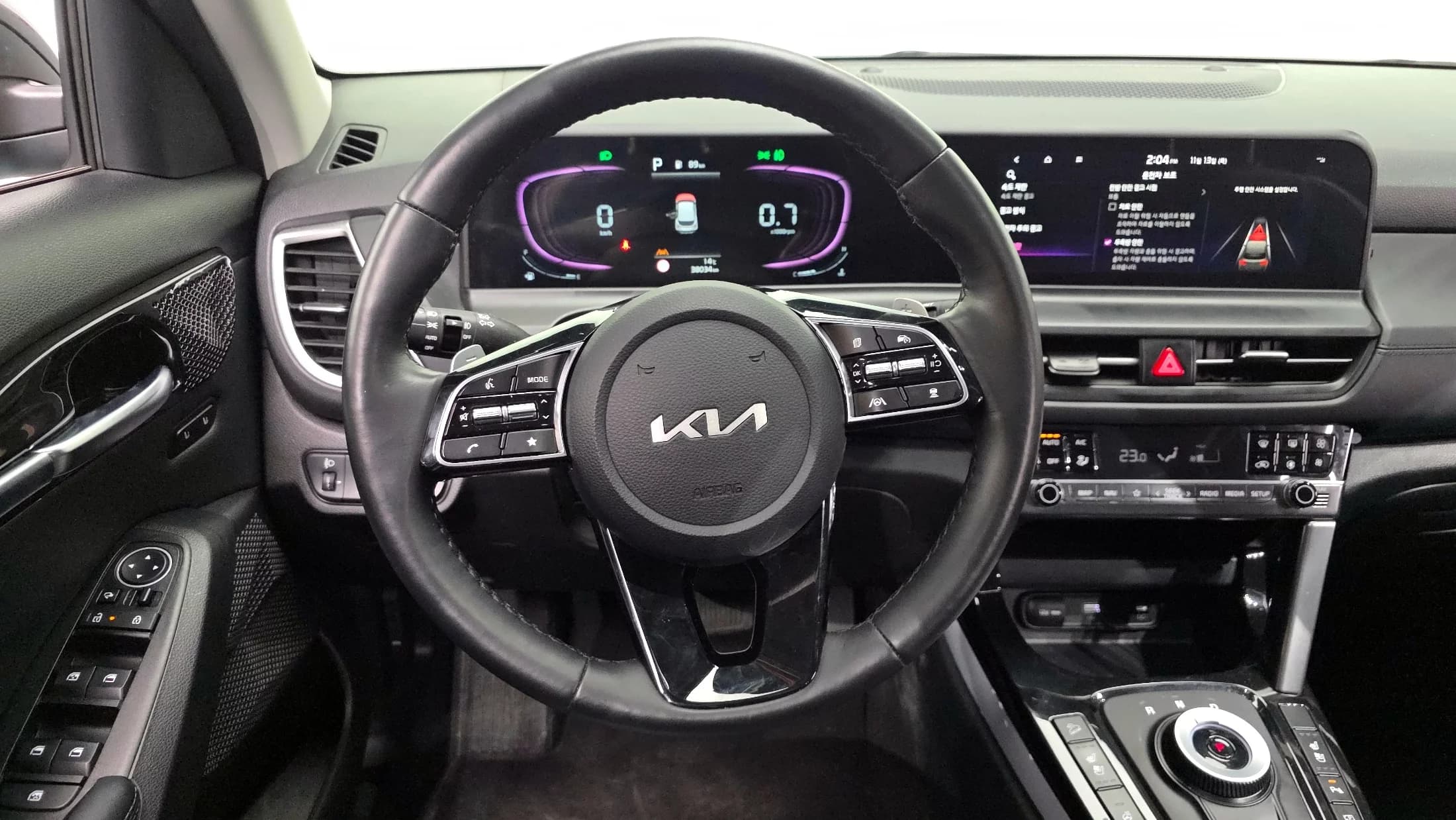 Kia Seltos Gasoline 1.6 Turbo 2WD Gravity, 2023 г. 38034 км. — фото 13