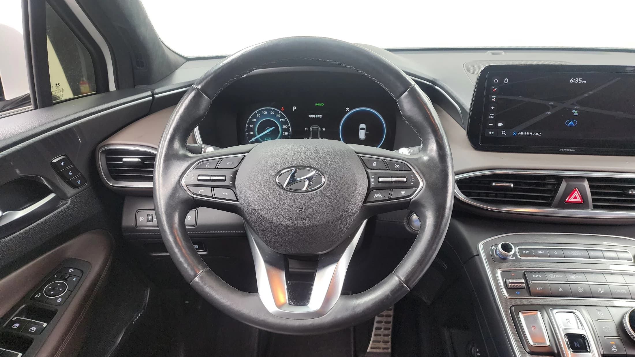 Hyundai Santa Fe Gasoline 2.5T 2WD Prestige, 2021 г. 57031 км. — фото 13