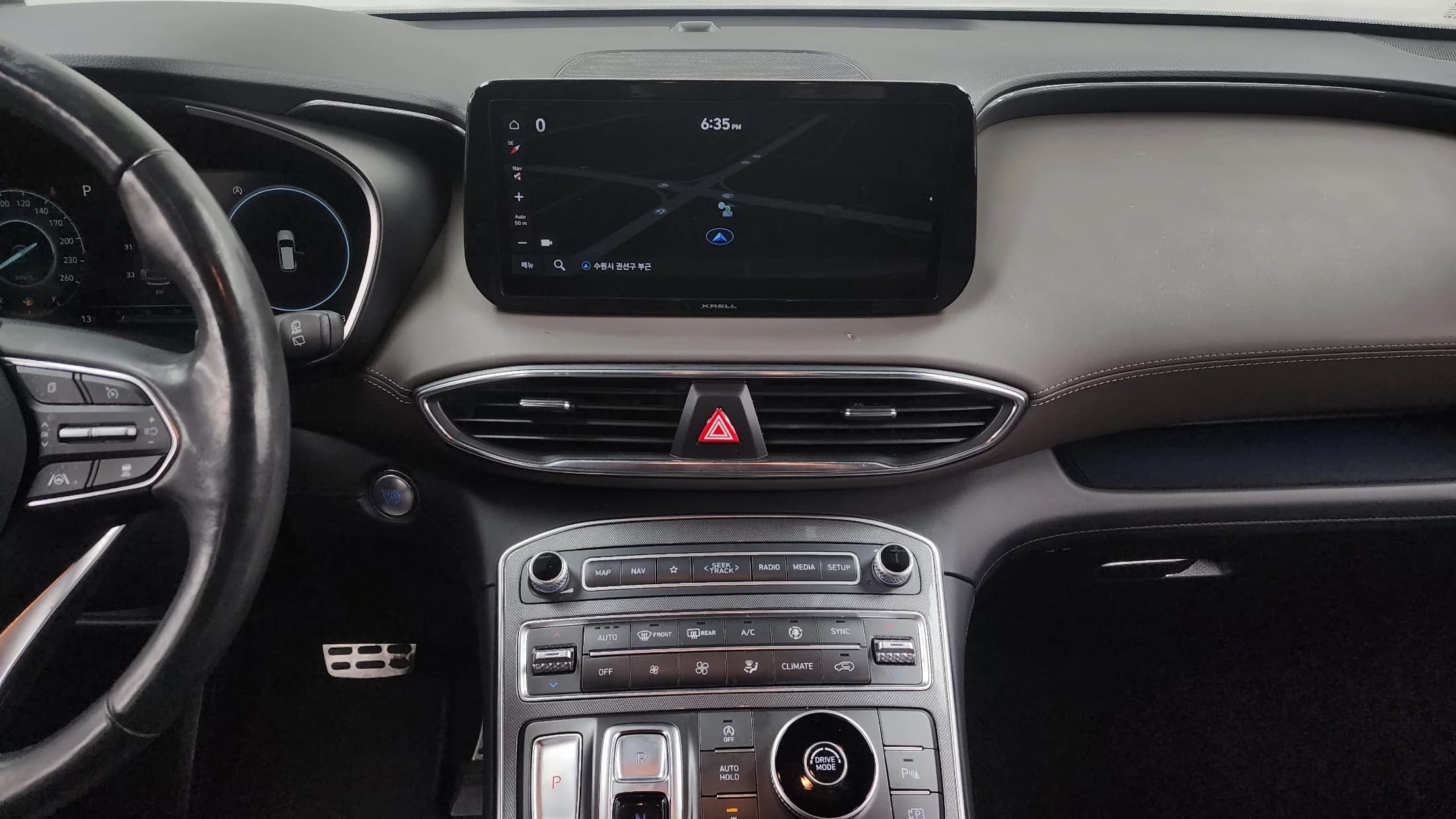 Hyundai Santa Fe Gasoline 2.5T 2WD Prestige, 2021 г. 57031 км. — фото 14