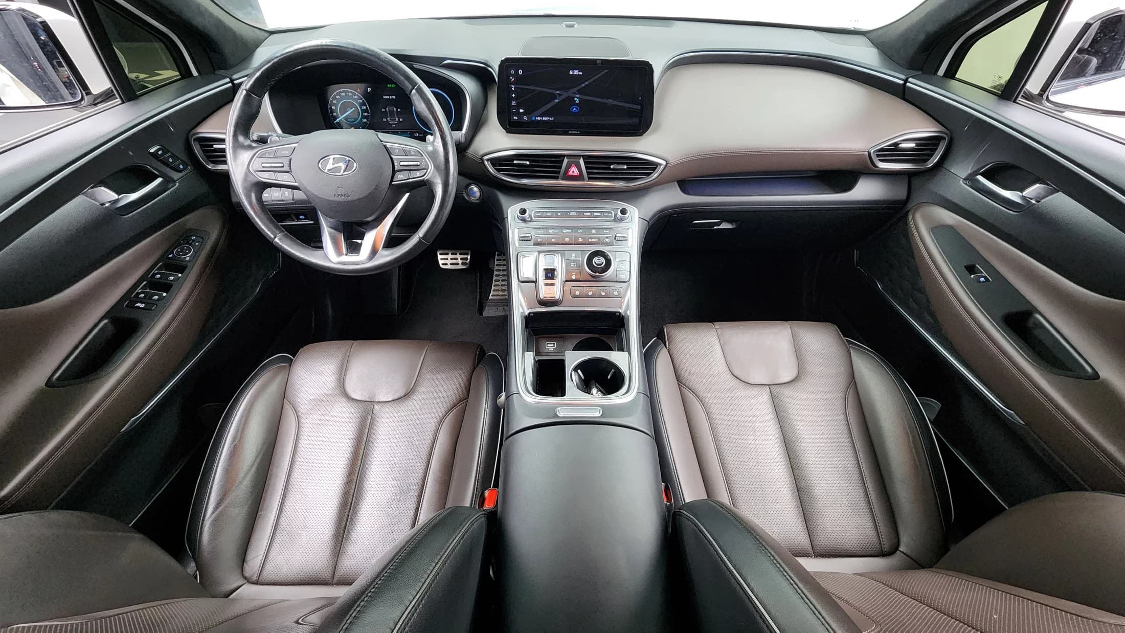 Hyundai Santa Fe Gasoline 2.5T 2WD Prestige, 2021 г. 57031 км. — фото 7