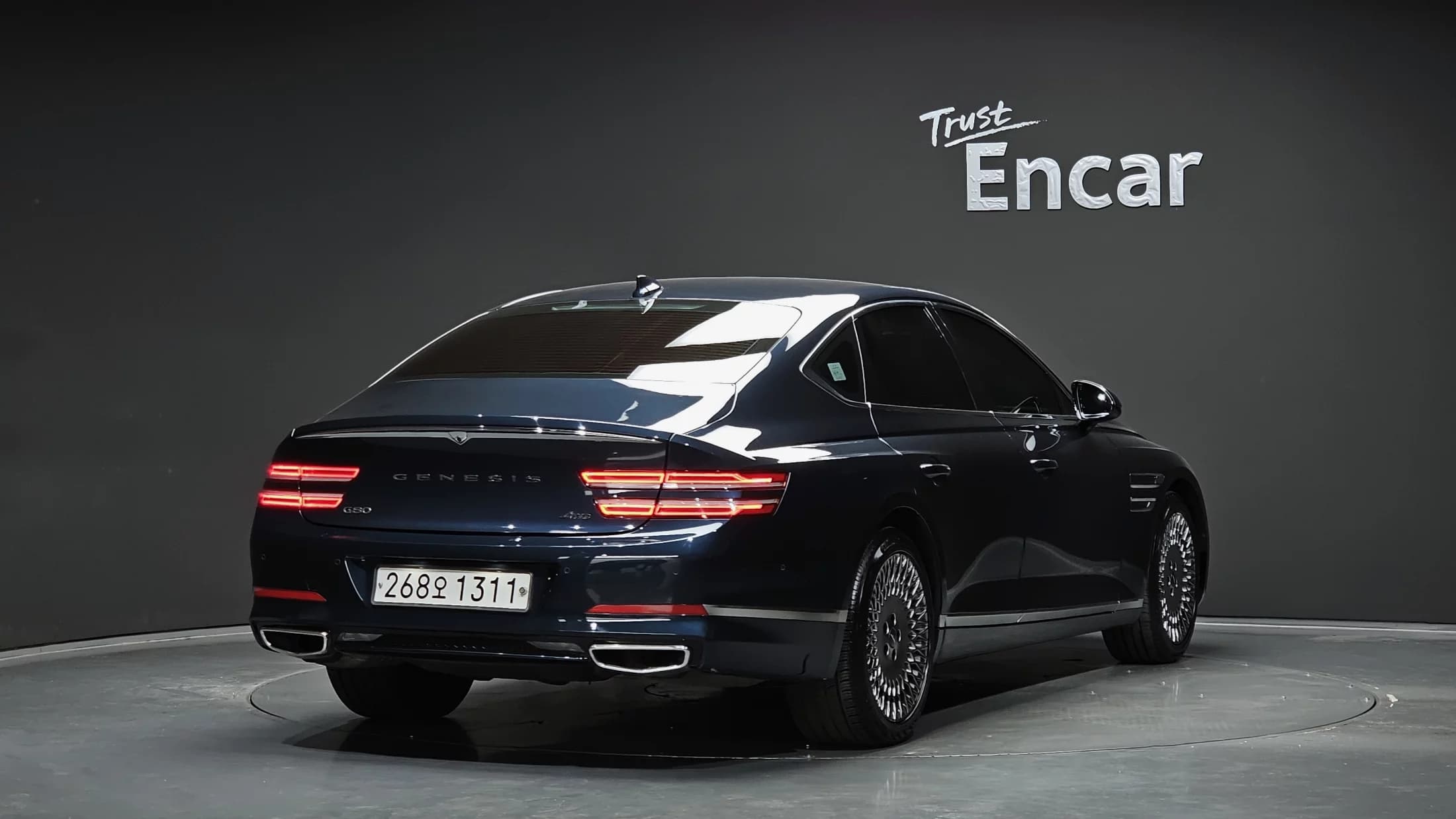 Genesis G80 Gasoline 3.5 Turbo AWD, 2021 г. 99450 км. — фото 2