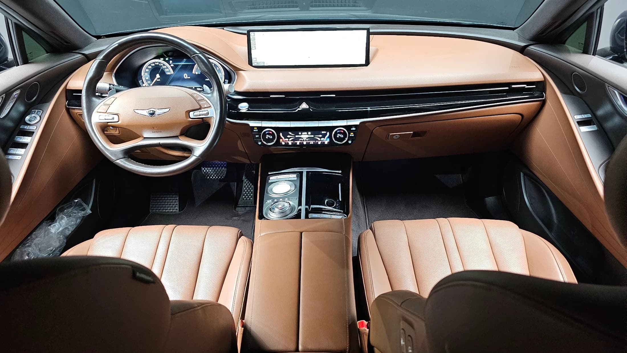 Genesis G80 Gasoline 3.5 Turbo AWD, 2021 г. 99450 км. — фото 7