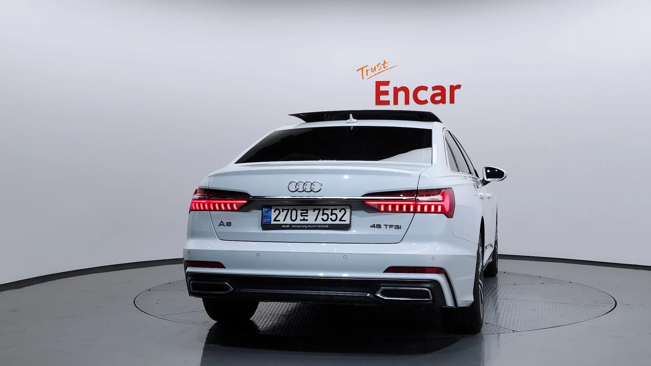 Audi A6 45 TFSI Premium, 2021 г. 44047 км. — фото 4