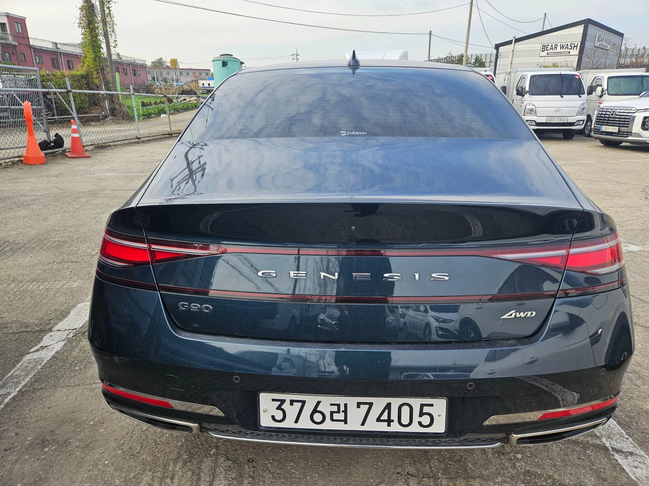 Genesis G90 Gasoline 3.5 Turbo AWD, 2022 г. 120103 км. — фото 4
