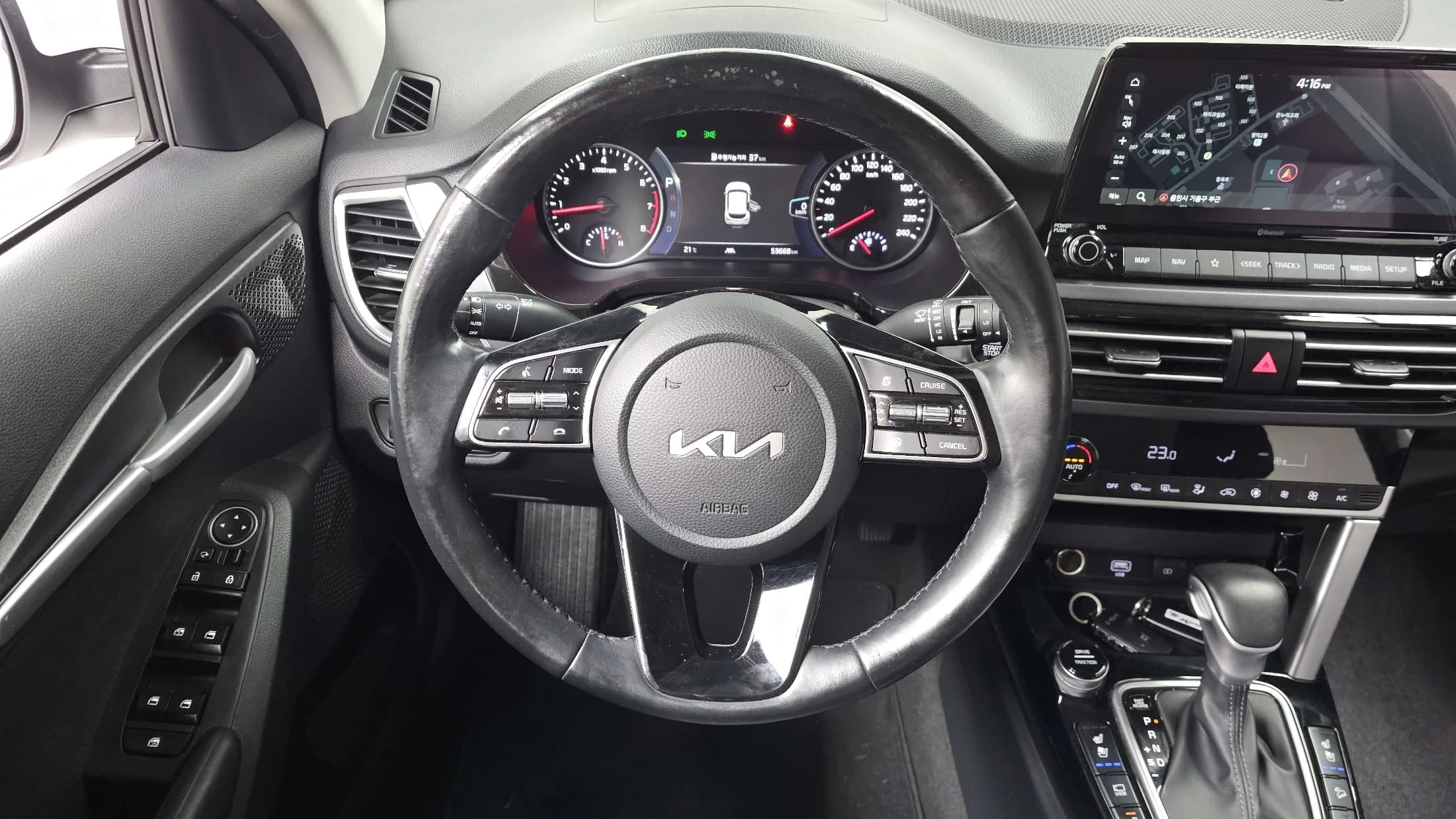 Kia Seltos Gasoline 1.6 Turbo 2WD Prestige, 2022 г. 53816 км. — фото 13