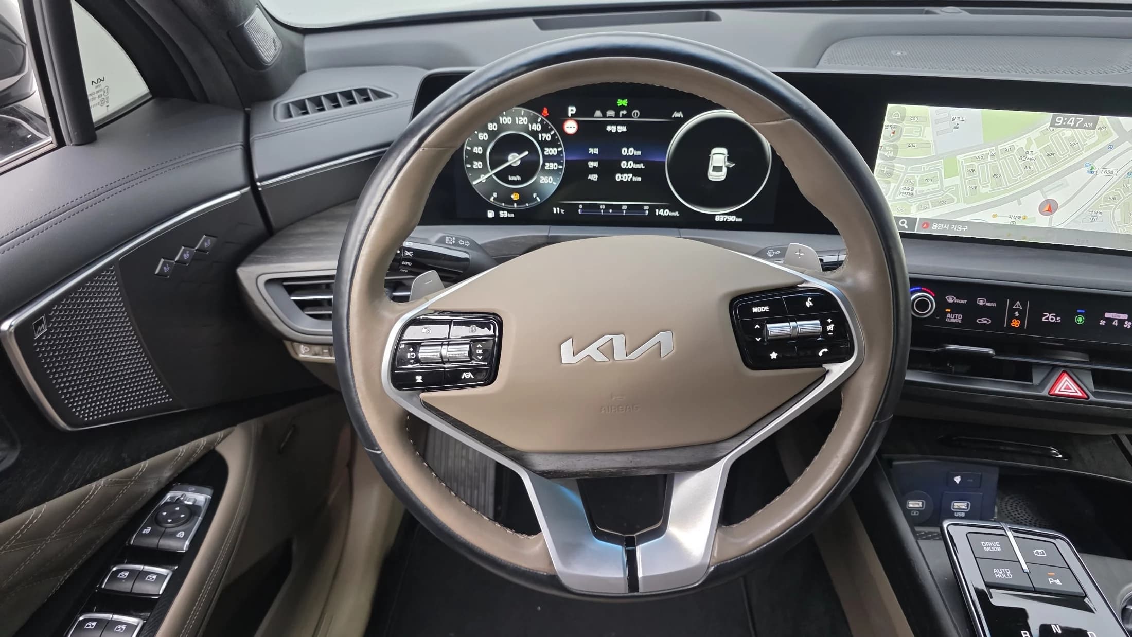 Kia K8 2.5 Gasoline 2WD Signature, 2021 г. 83843 км. — фото 13