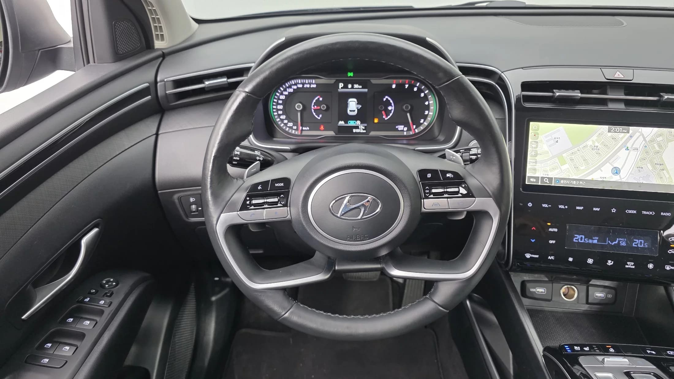 Hyundai Tucson Gasoline 1.6 Turbo 2WD Premium, 2021 г. 51637 км. — фото 13