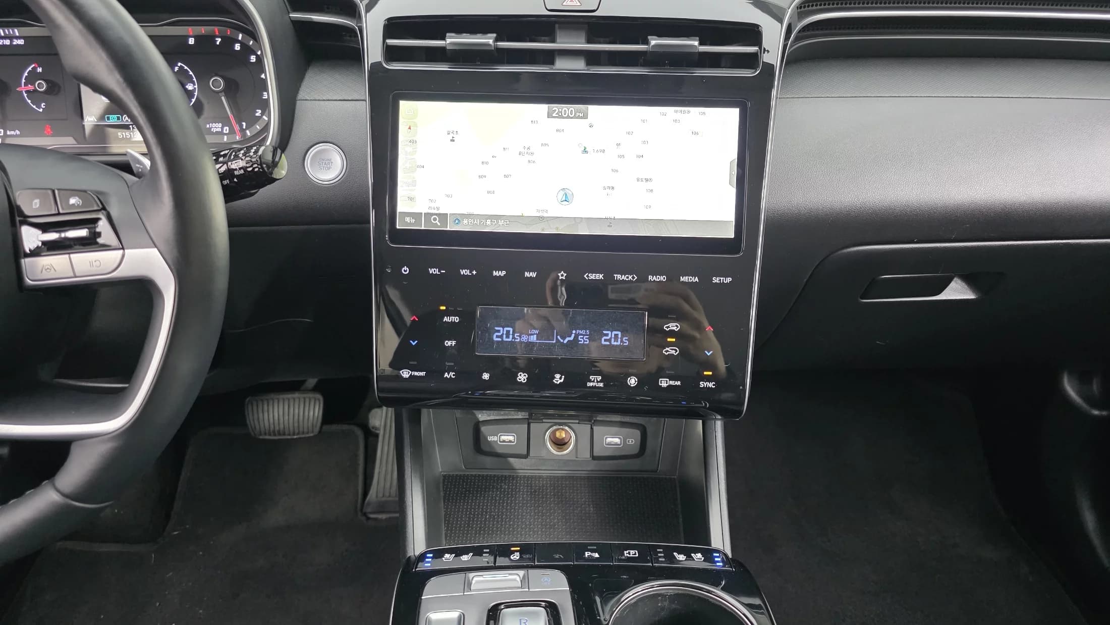 Hyundai Tucson Gasoline 1.6 Turbo 2WD Premium, 2021 г. 51637 км. — фото 16