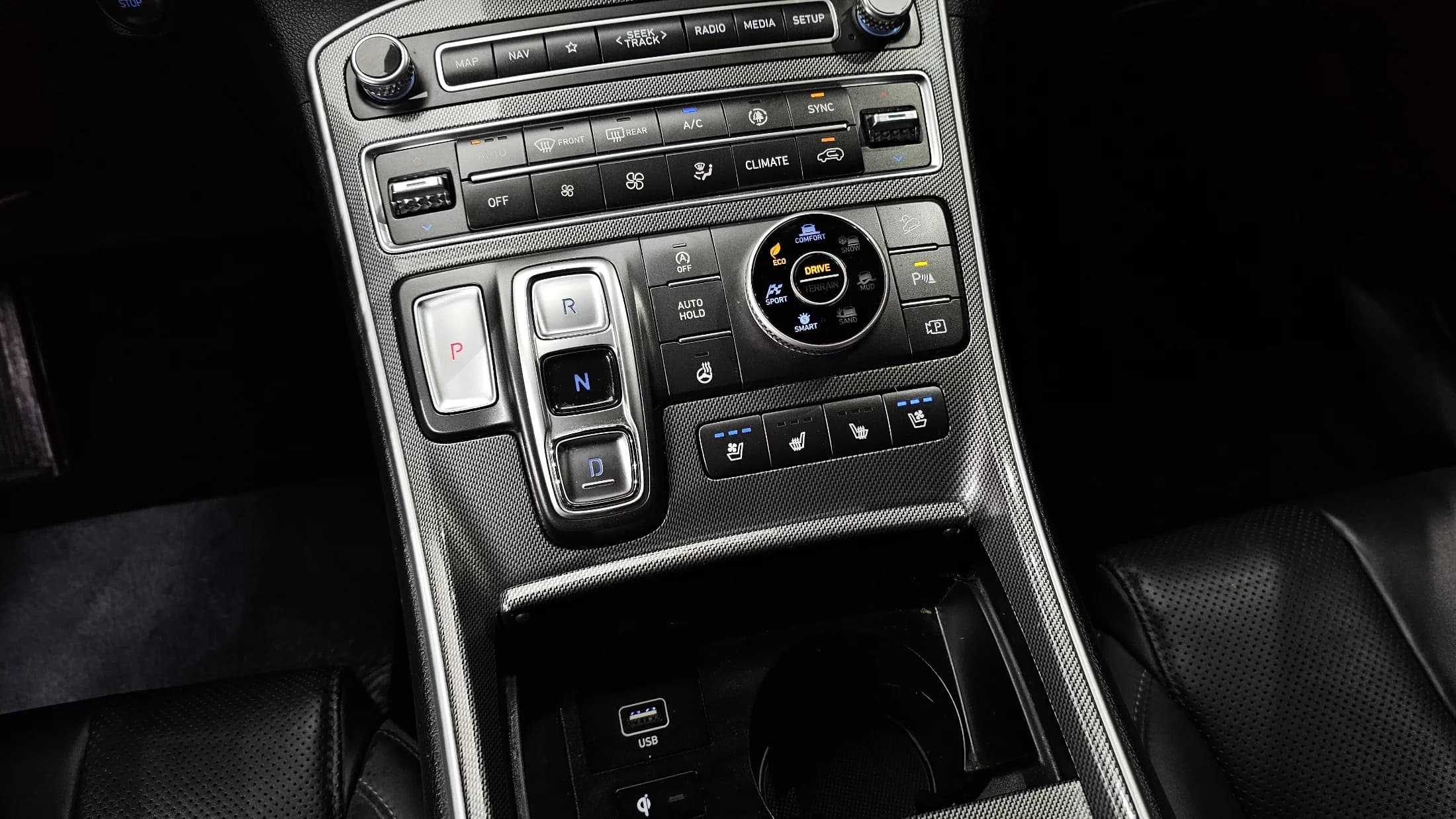 Hyundai Santa Fe Gasoline 2.5T 4WD Prestige, 2022 г. 88701 км. — фото 9