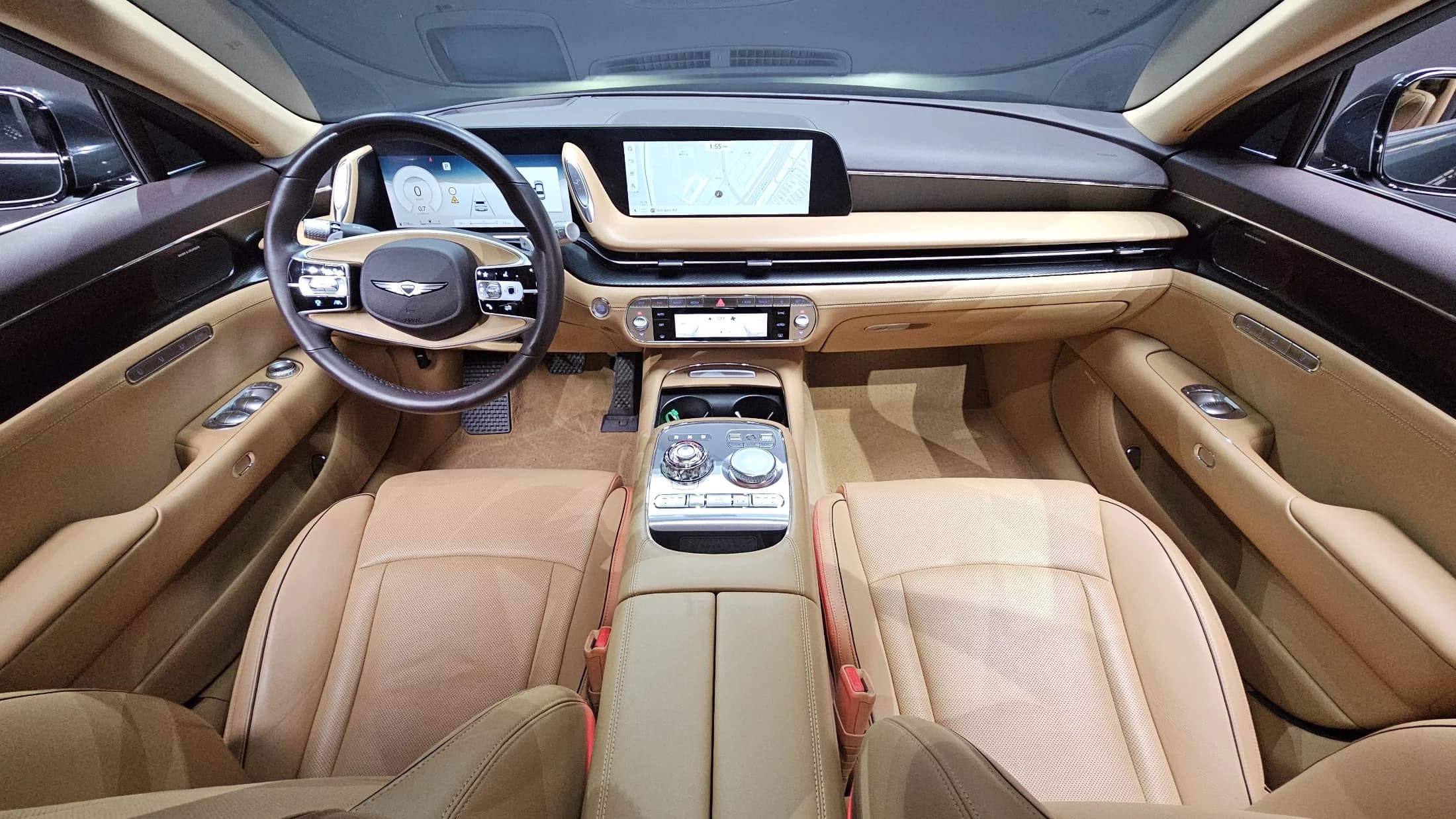 Genesis G90 Gasoline 3.5 Turbo AWD, 2022 г. 82797 км. — фото 7