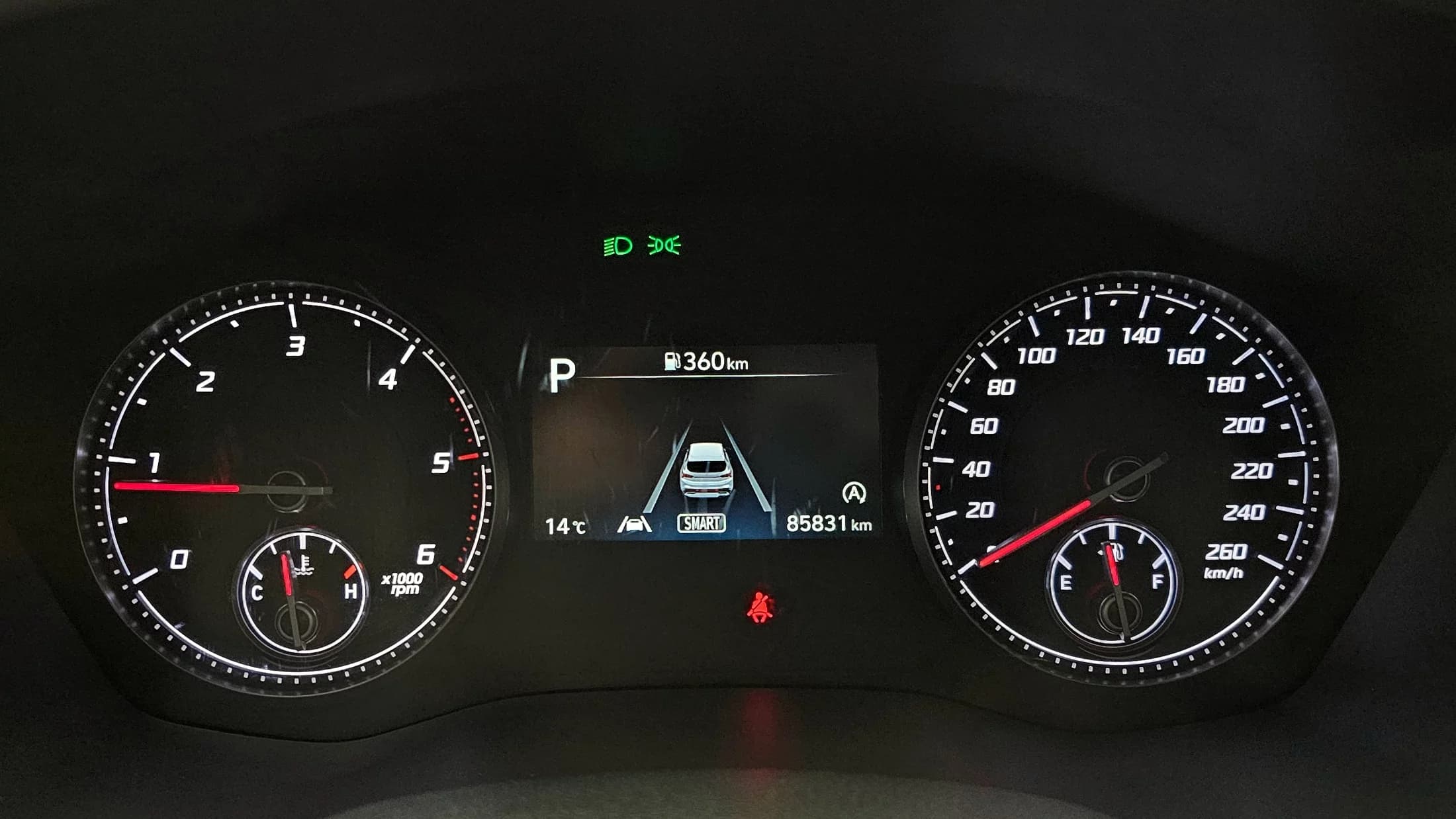 Hyundai Santa Fe Diesel 2.2 4WD Exclusive, 2023 г. 85978 км. — фото 8