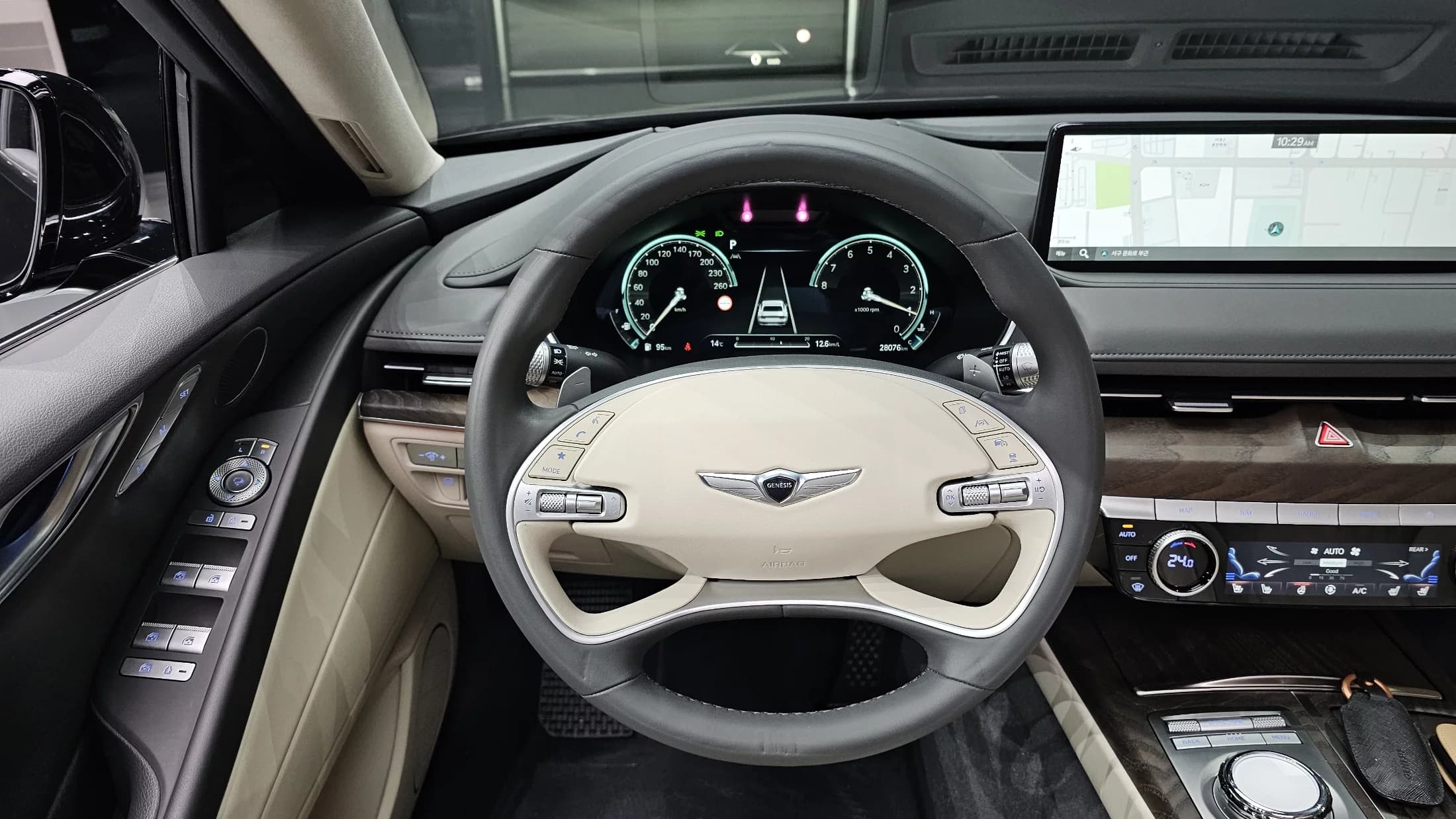 Genesis G80 Gasoline 2.5 Turbo AWD, 2023 г. 28148 км. — фото 13