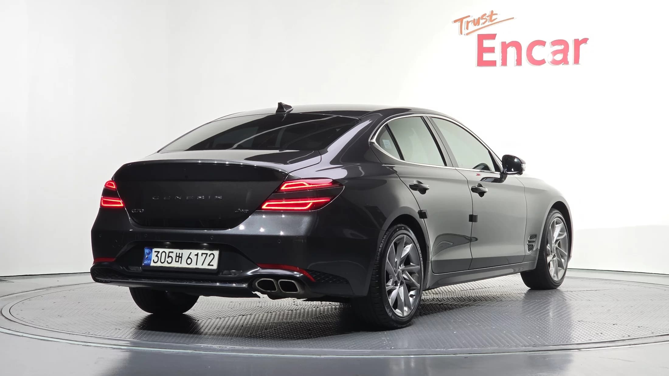 Genesis G70 Gasoline 2.0T 4WD, 2022 г. 65405 км. — фото 4