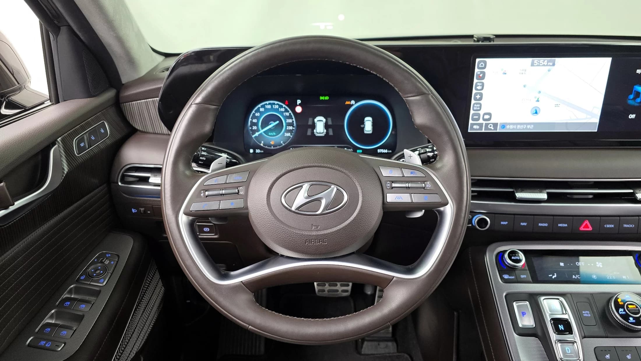Hyundai Palisade Gasoline 3.8 4WD Calligraphy, 2022 г. 57677 км. — фото 25