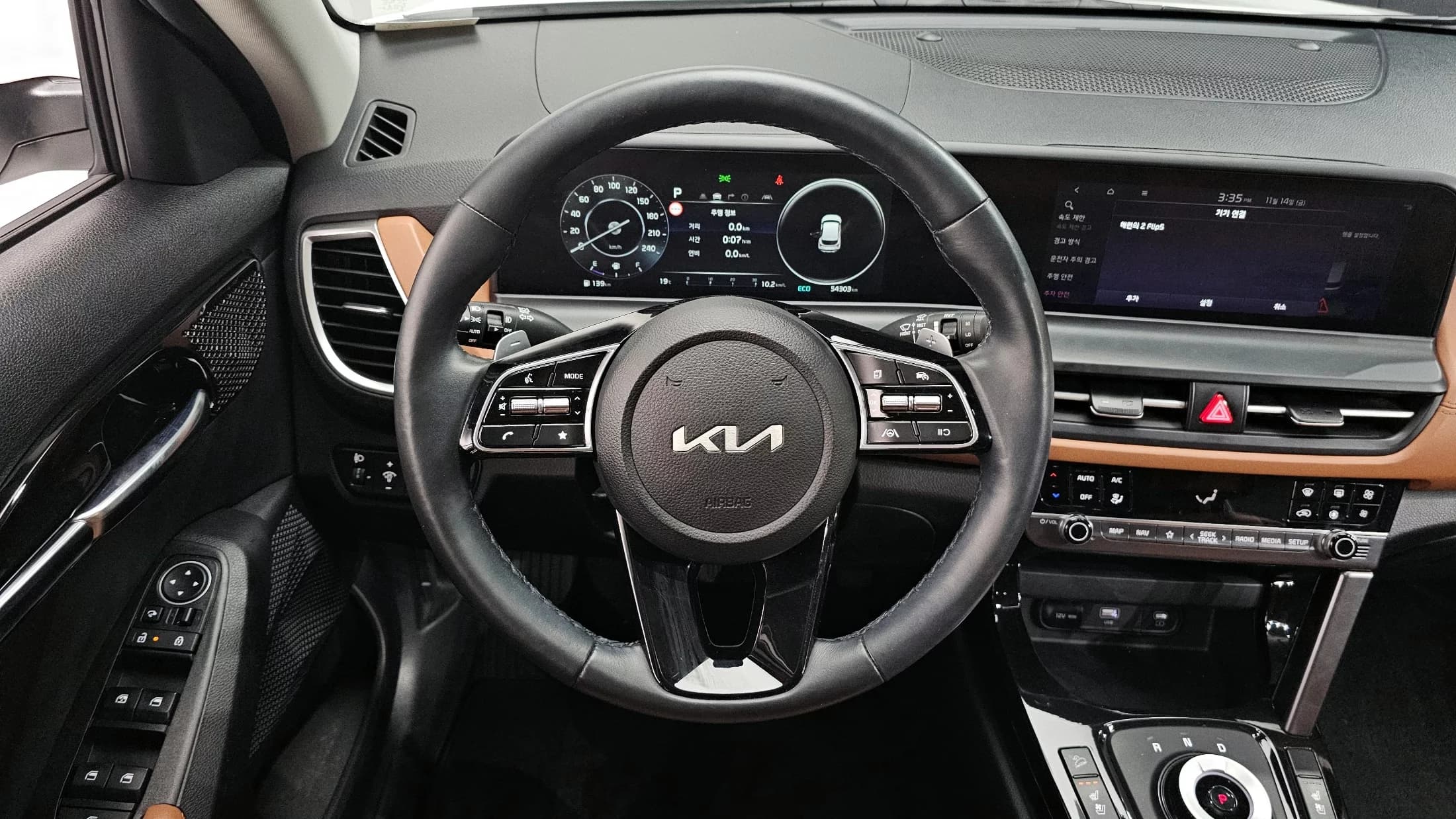 Kia Seltos Gasoline 1.6 Turbo 2WD Signature, 2023 г. 54449 км. — фото 13