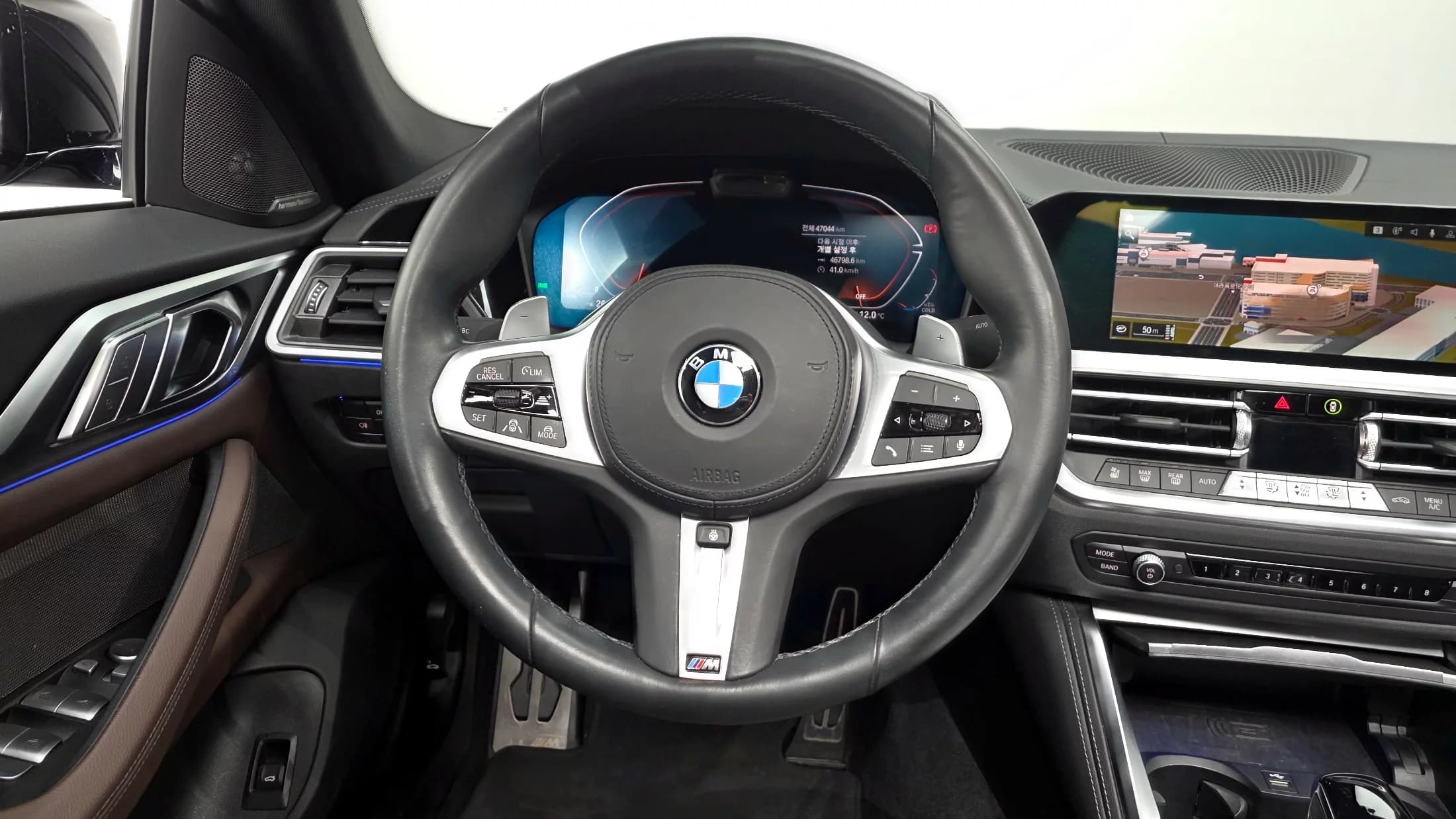 BMW 4-Series 420d M Sports Grancoupe, 2022 г. 47133 км. — фото 13