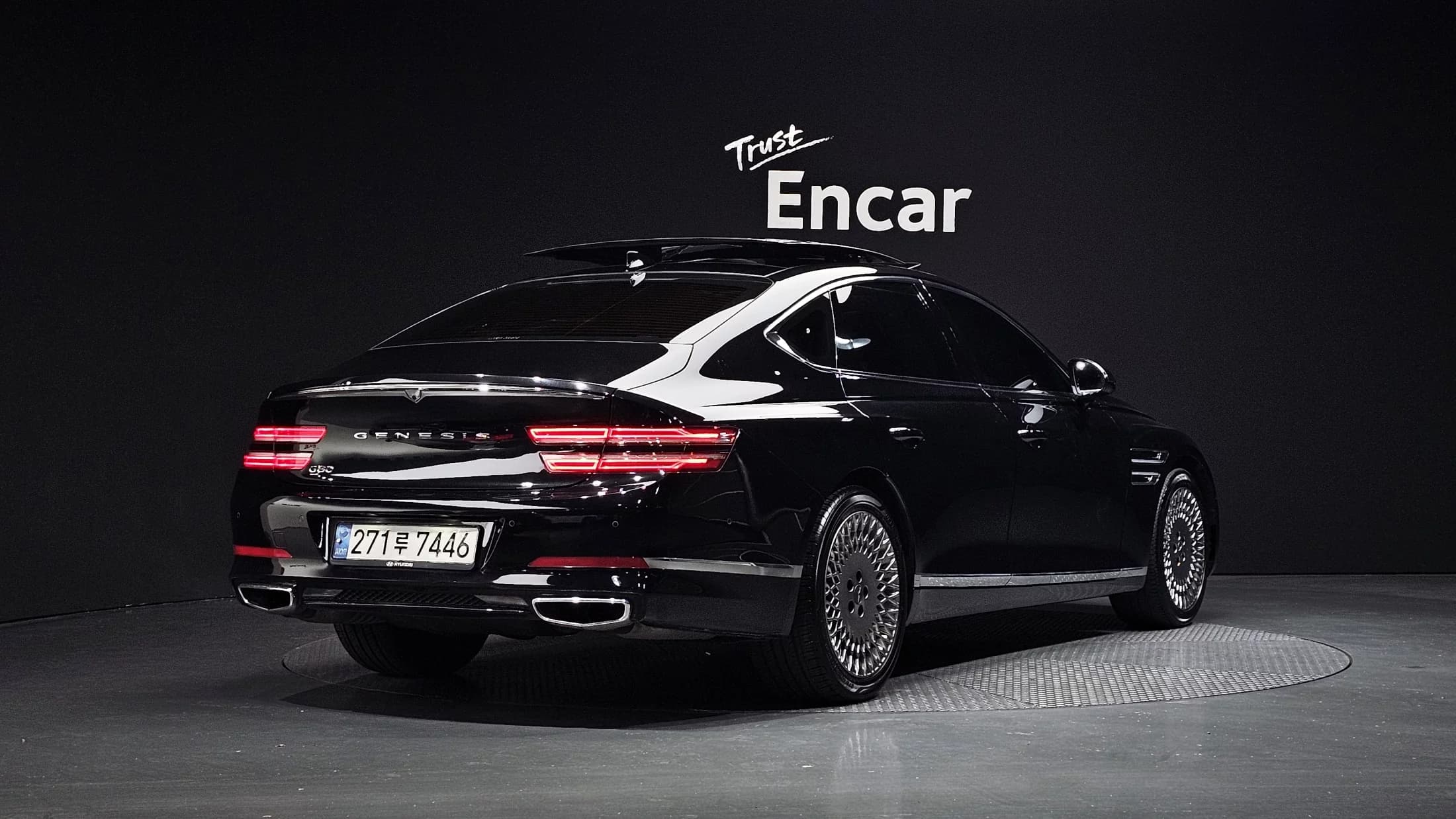 Genesis G80 Gasoline 2.5 Turbo 2WD, 2021 г. 74424 км. — фото 2