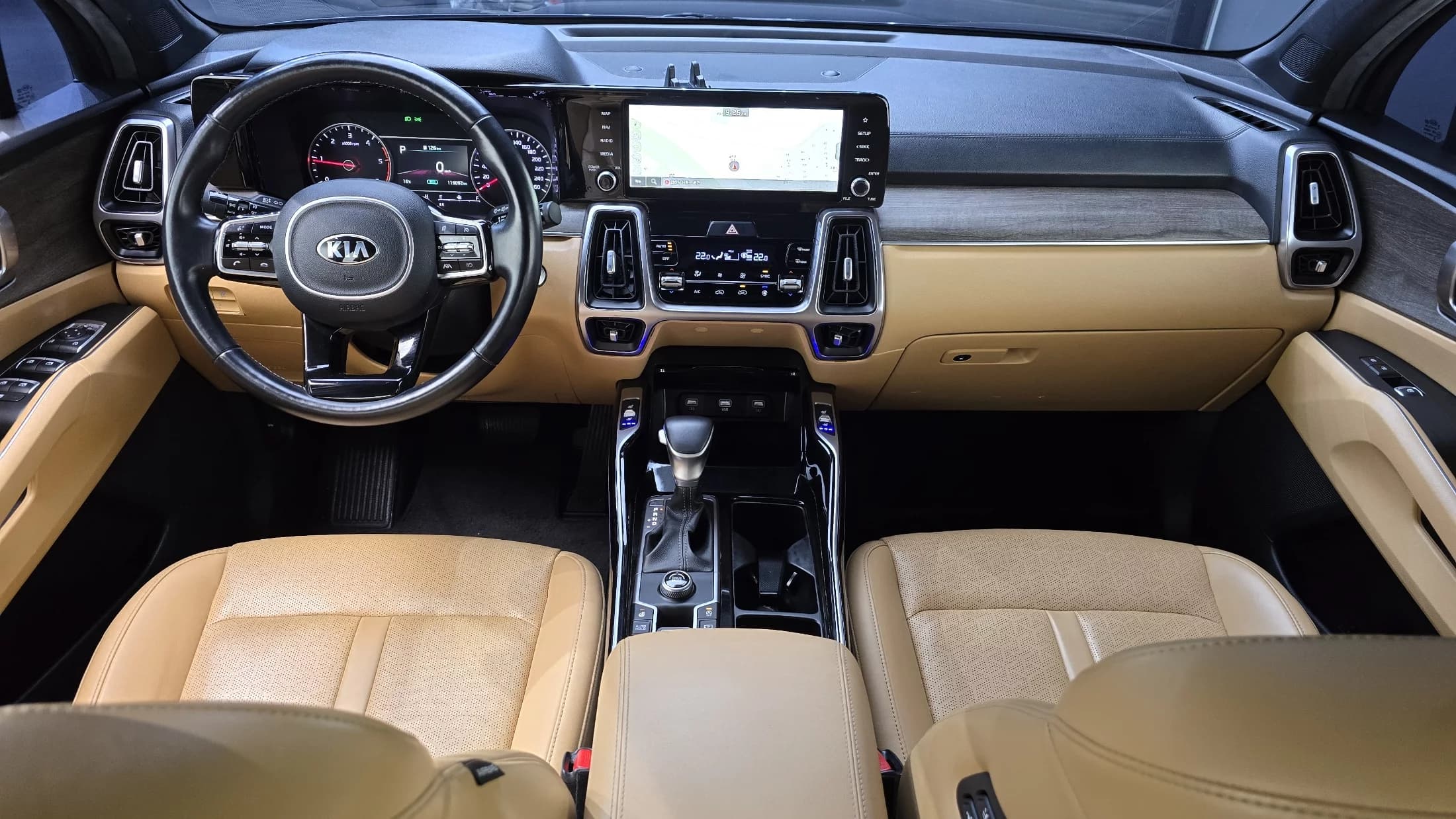 Kia Sorento Diesel 2.2 2WD Prestige, 2021 г. 119225 км. — фото 7