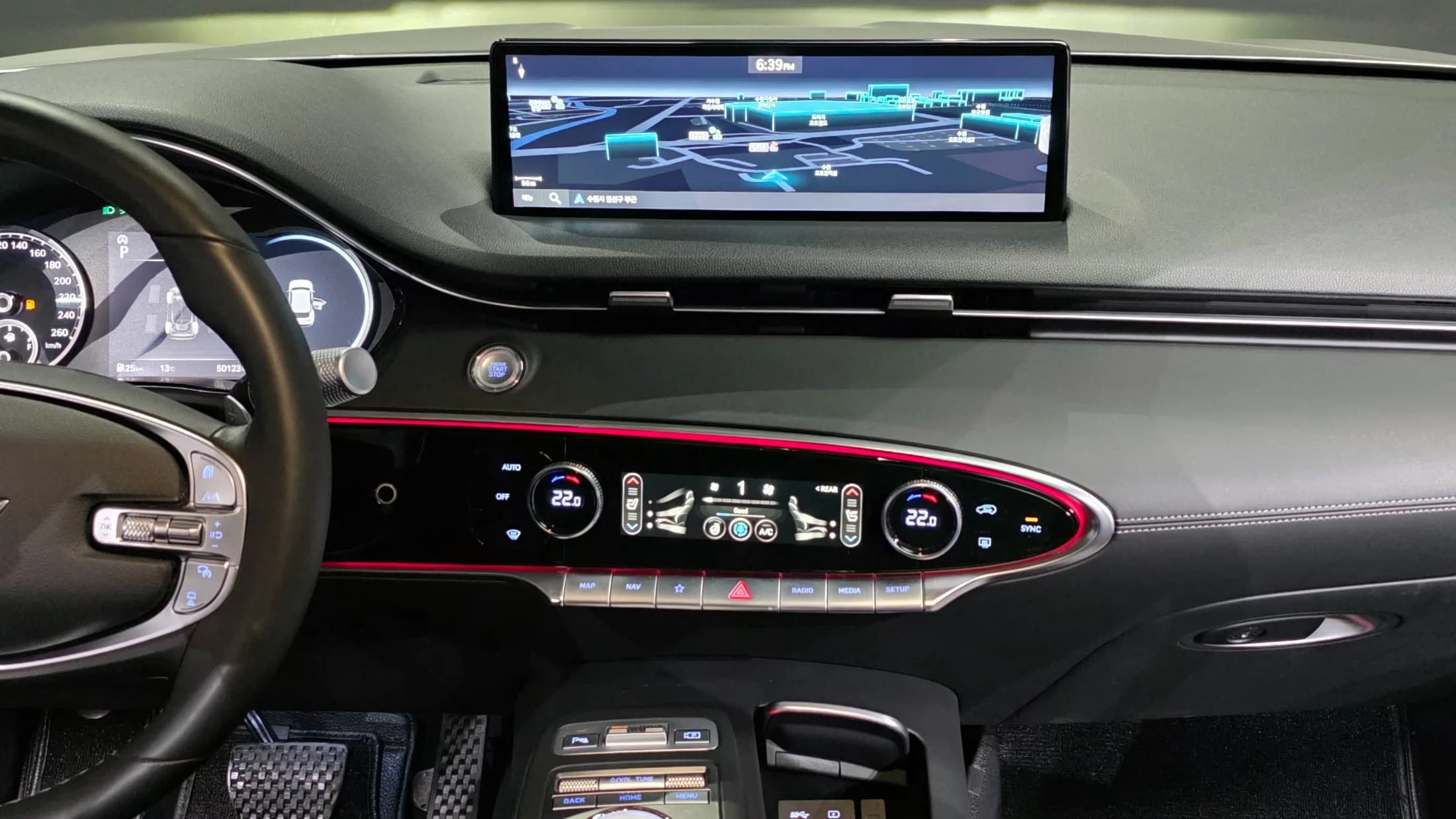 Genesis GV70 2.5T Gasoline AWD, 2022 г. 50222 км. — фото 27