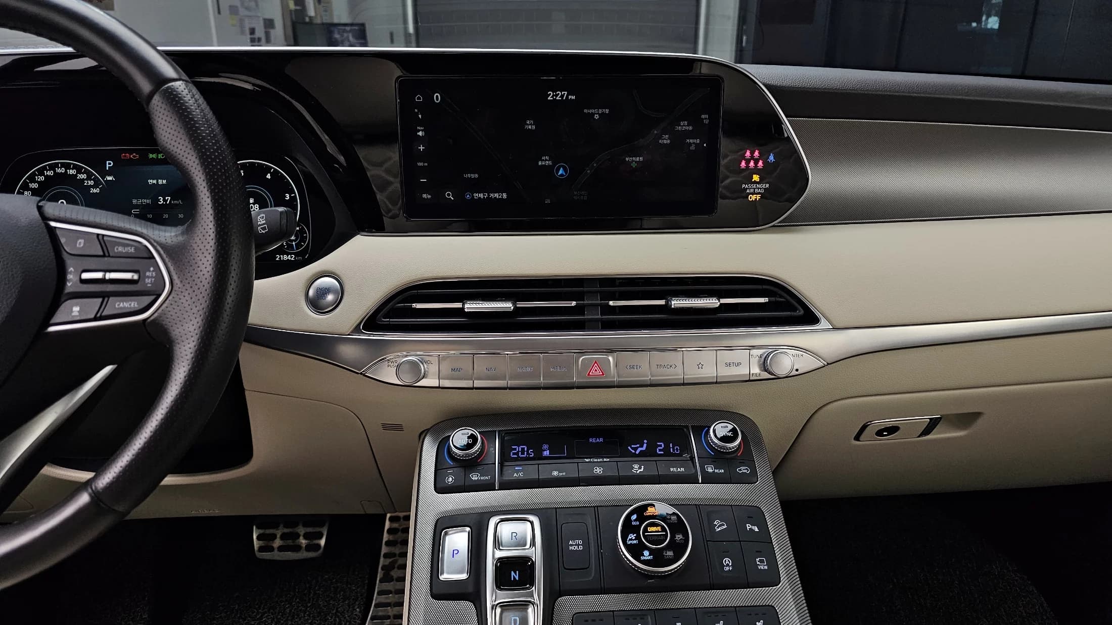 Hyundai Palisade Diesel 2.2 4WD Calligraphy, 2021 г. 21989 км. — фото 16