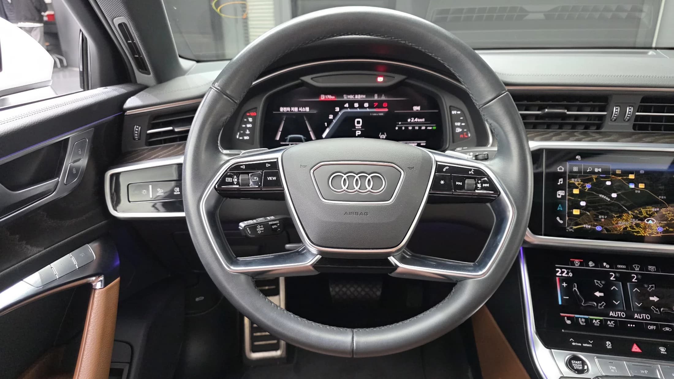 Audi A6 45 TFSI Quattro Premium, 2021 г. 96727 км. — фото 13