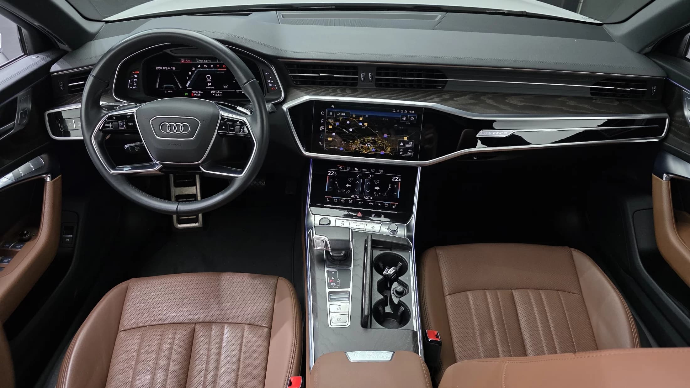 Audi A6 45 TFSI Quattro Premium, 2021 г. 96727 км. — фото 7