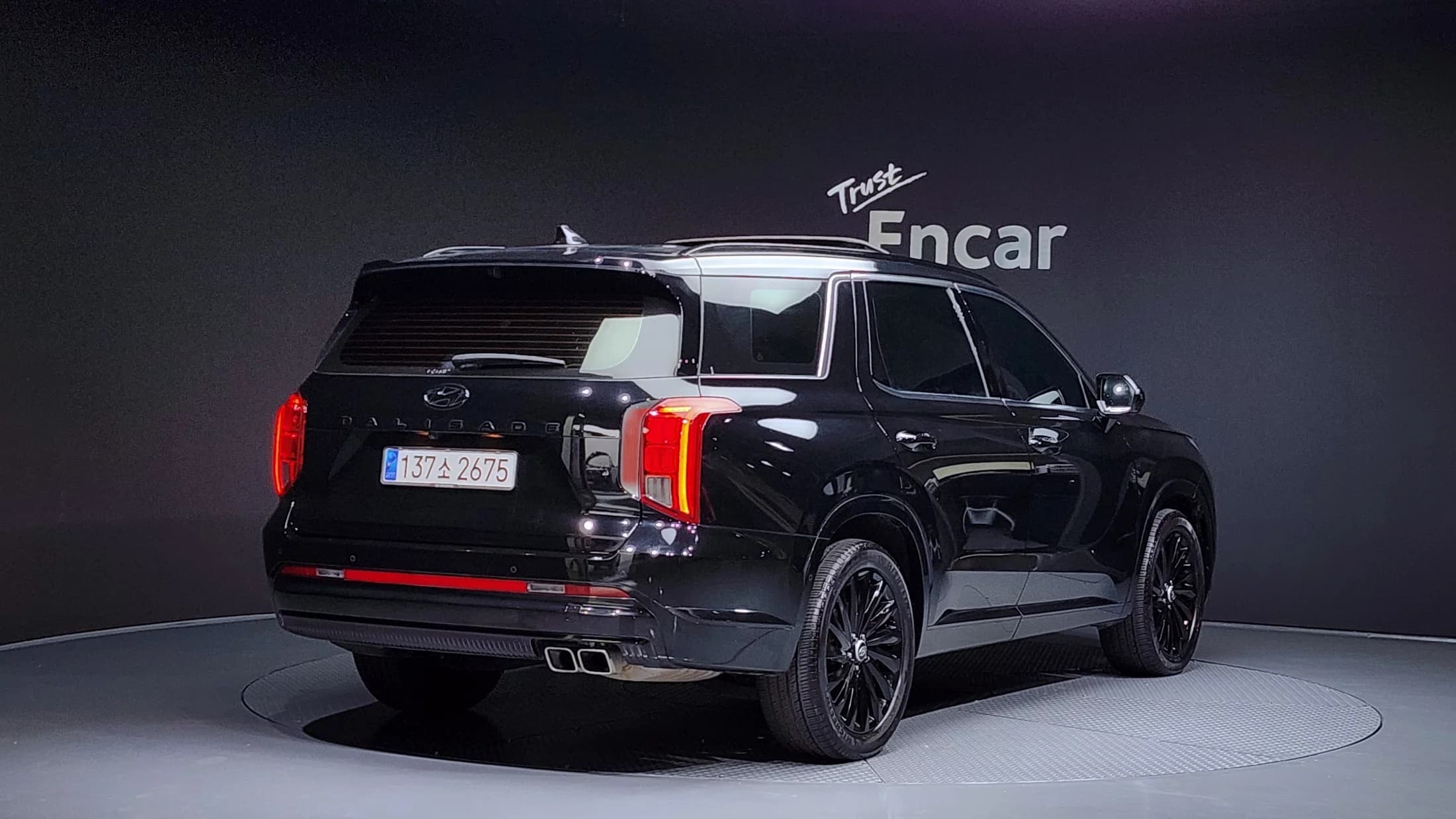 Hyundai Palisade Diesel 2.2 2WD Calligraphy Black Edition, 2024 г. 40329 км. — фото 2