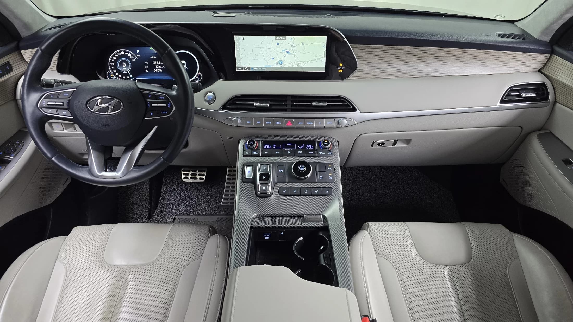 Hyundai Palisade Diesel 2.2 2WD Prestige, 2021 г. 76554 км. — фото 7