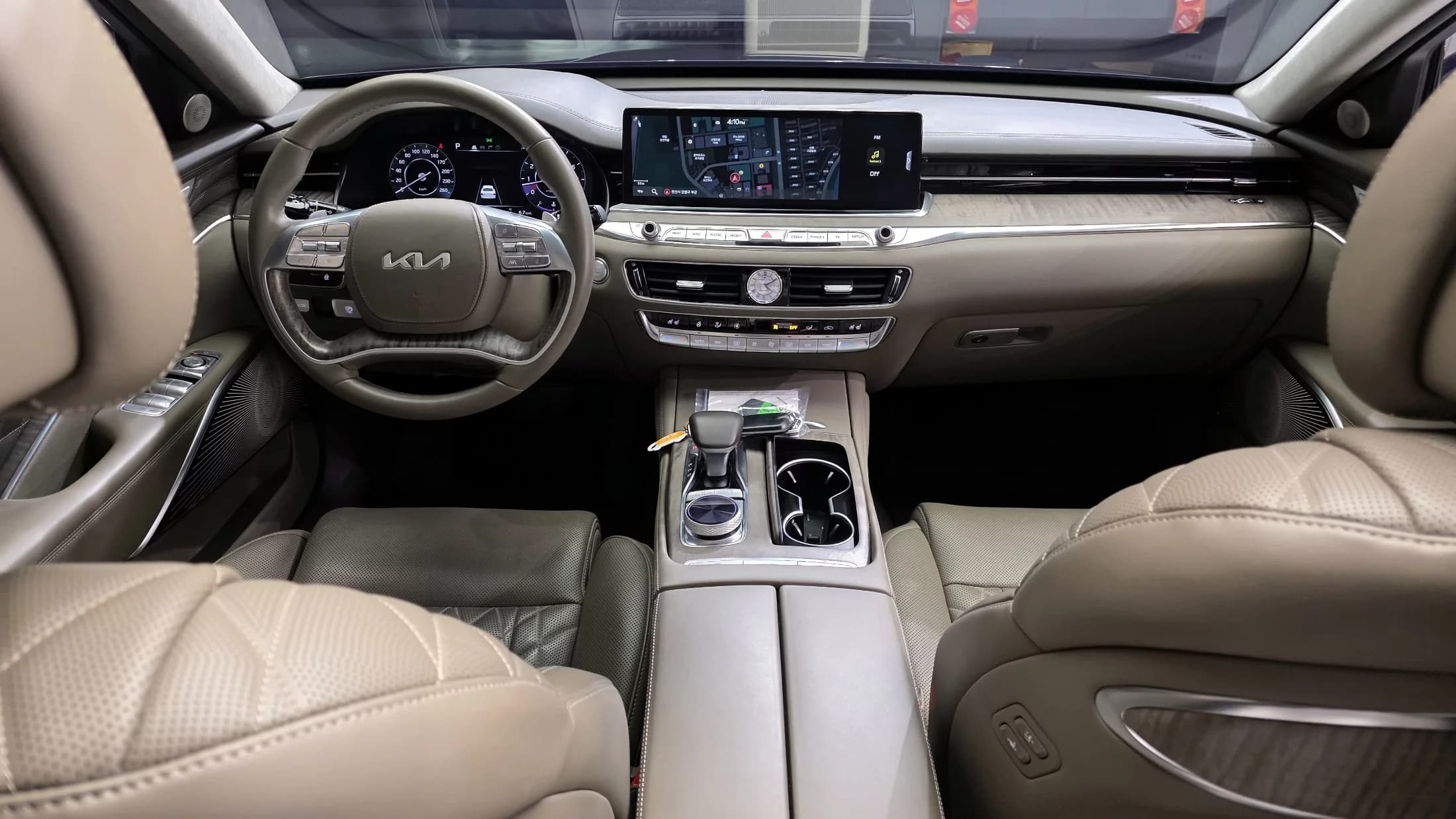 Kia K9 3.3 T-GDI AWD Best Selection Ⅱ, 2022 г. 67355 км. — фото 7