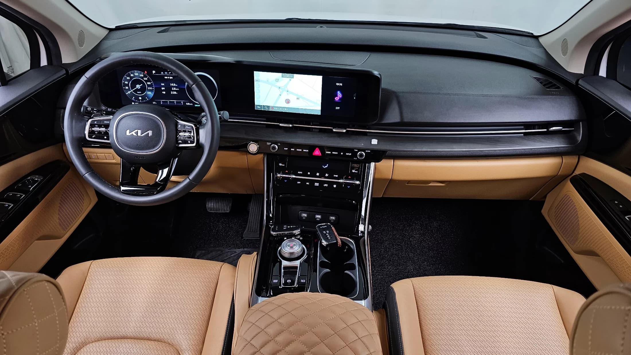 Kia Carnival Gasoline 9-Seater Noblesse, 2022 г. 80519 км. — фото 7