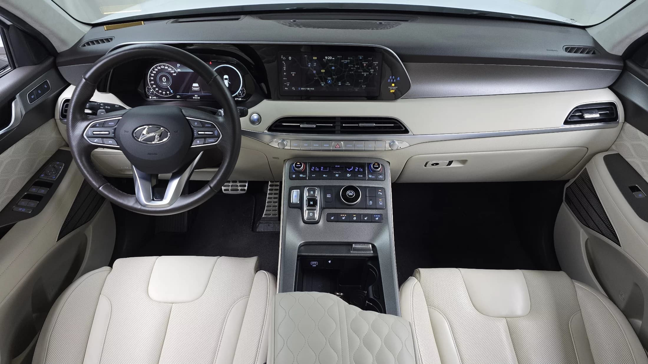 Hyundai Palisade Diesel 2.2 2WD Calligraphy, 2021 г. 37275 км. — фото 7