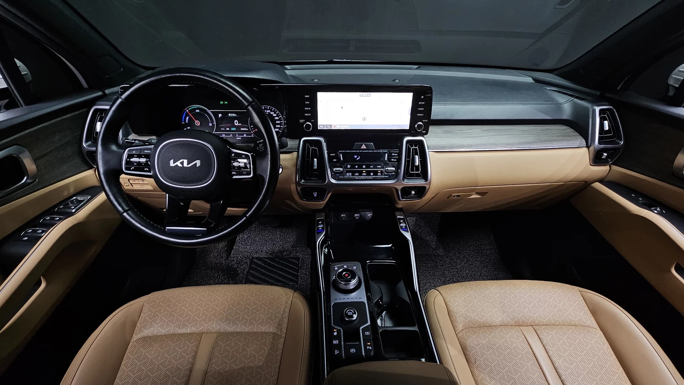 Kia Sorento HEV 1.6 2WD Prestige, гибрид, 2022 г. 46090 км. — фото 7