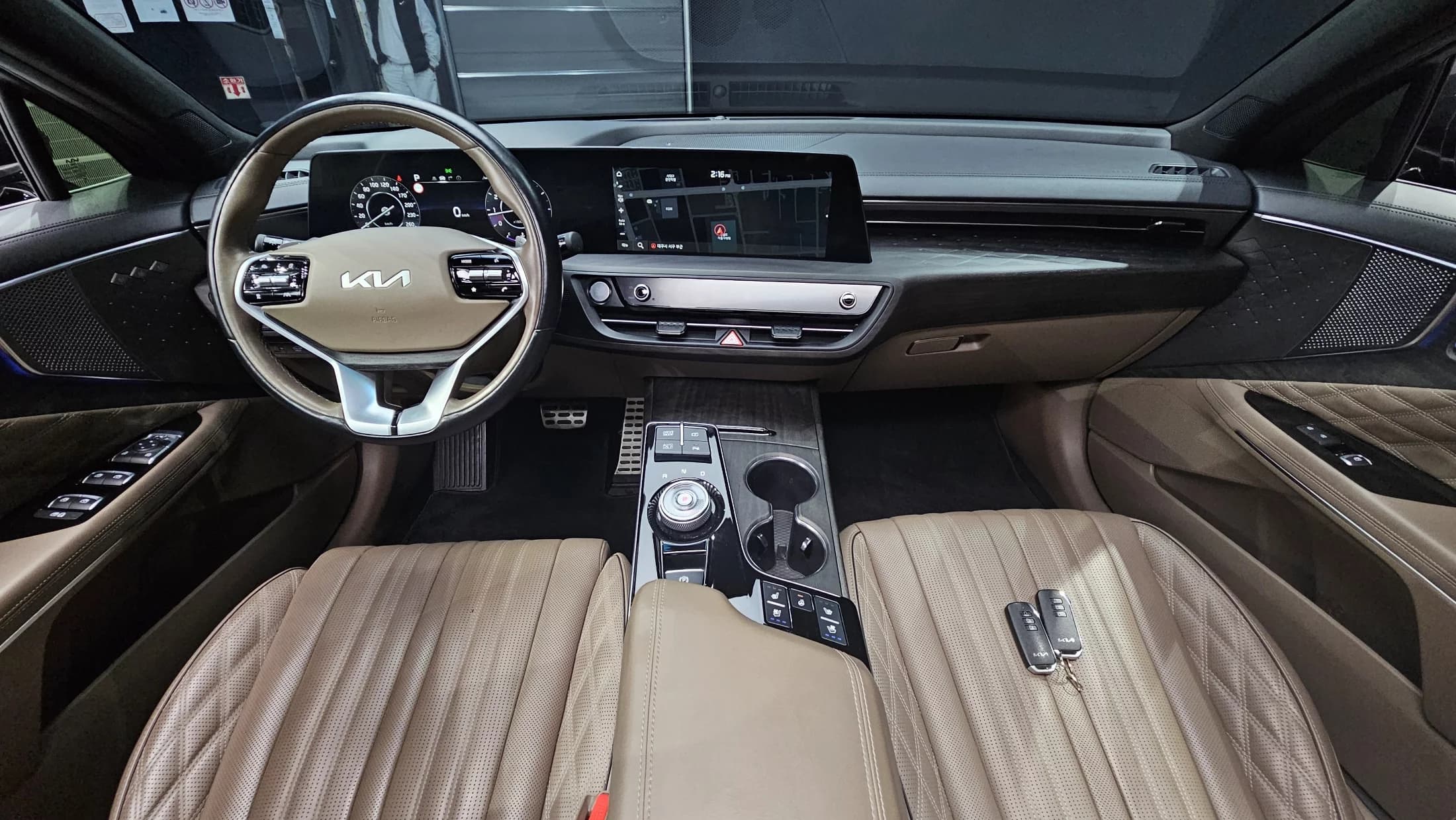 Kia K8 2.5 Gasoline 2WD Signature, 2021 г. 84953 км. — фото 7
