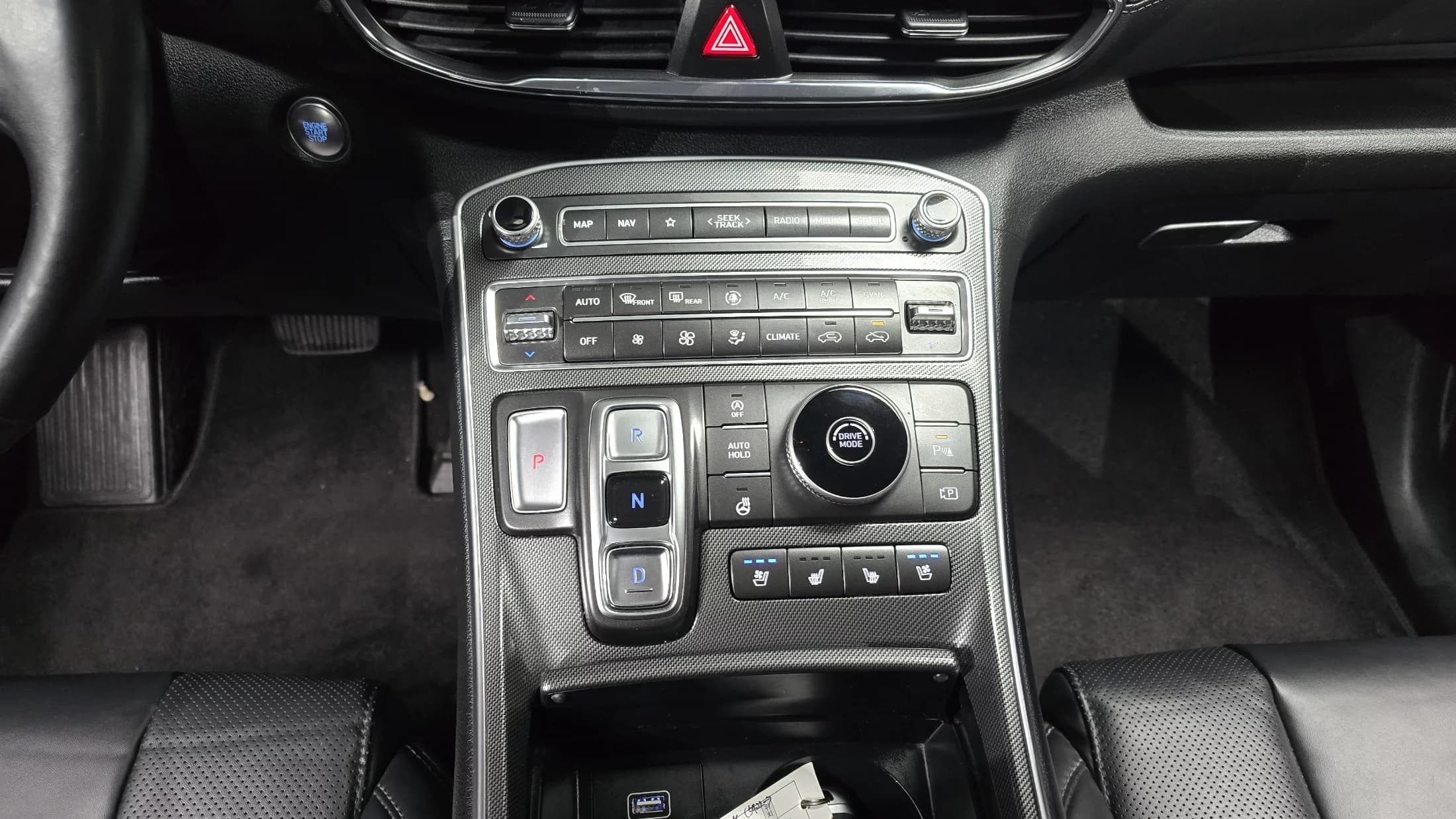 Hyundai Santa Fe Gasoline 2.5T 2WD Exclusive, 2022 г. 111490 км. — фото 9
