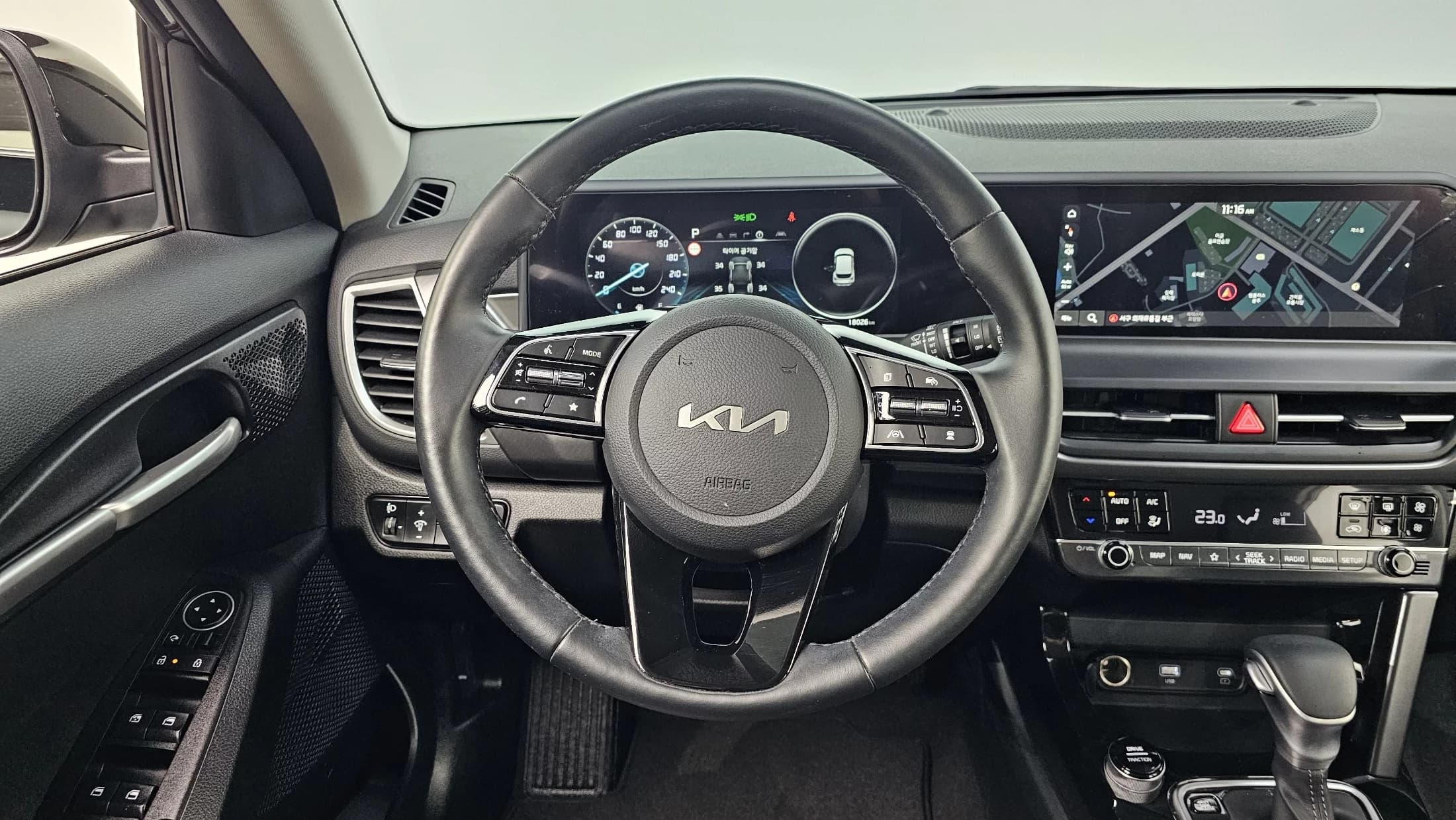 Kia Seltos Gasoline 1.6 Turbo 2WD Prestige, 2023 г. 18026 км. — фото 13