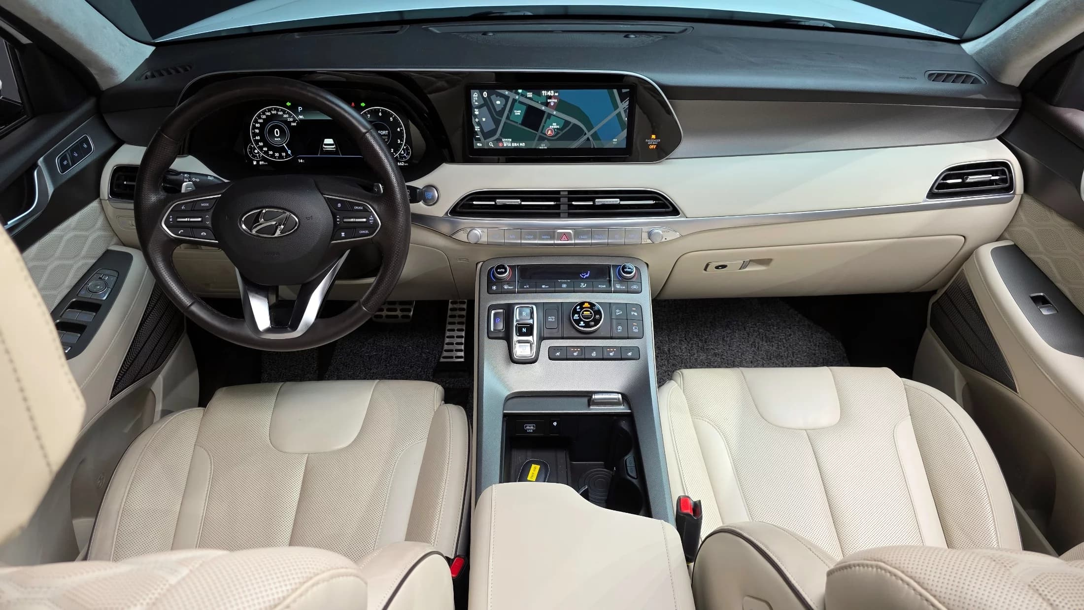 Hyundai Palisade Gasoline 3.8 4WD VIP, 2021 г. 73757 км. — фото 7