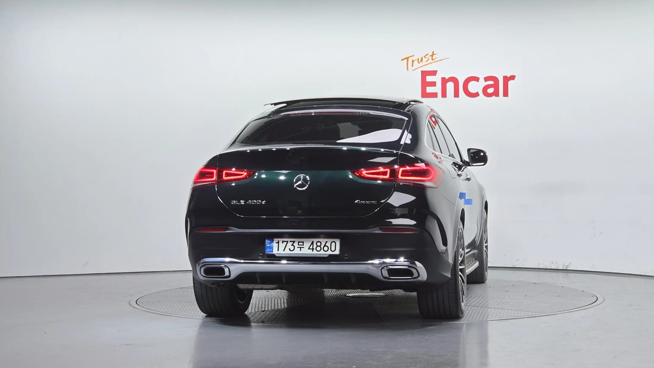 Mercedes-Benz GLE-Class GLE400d 4MATIC Coupe, 2022 г. 105251 км. — фото 4