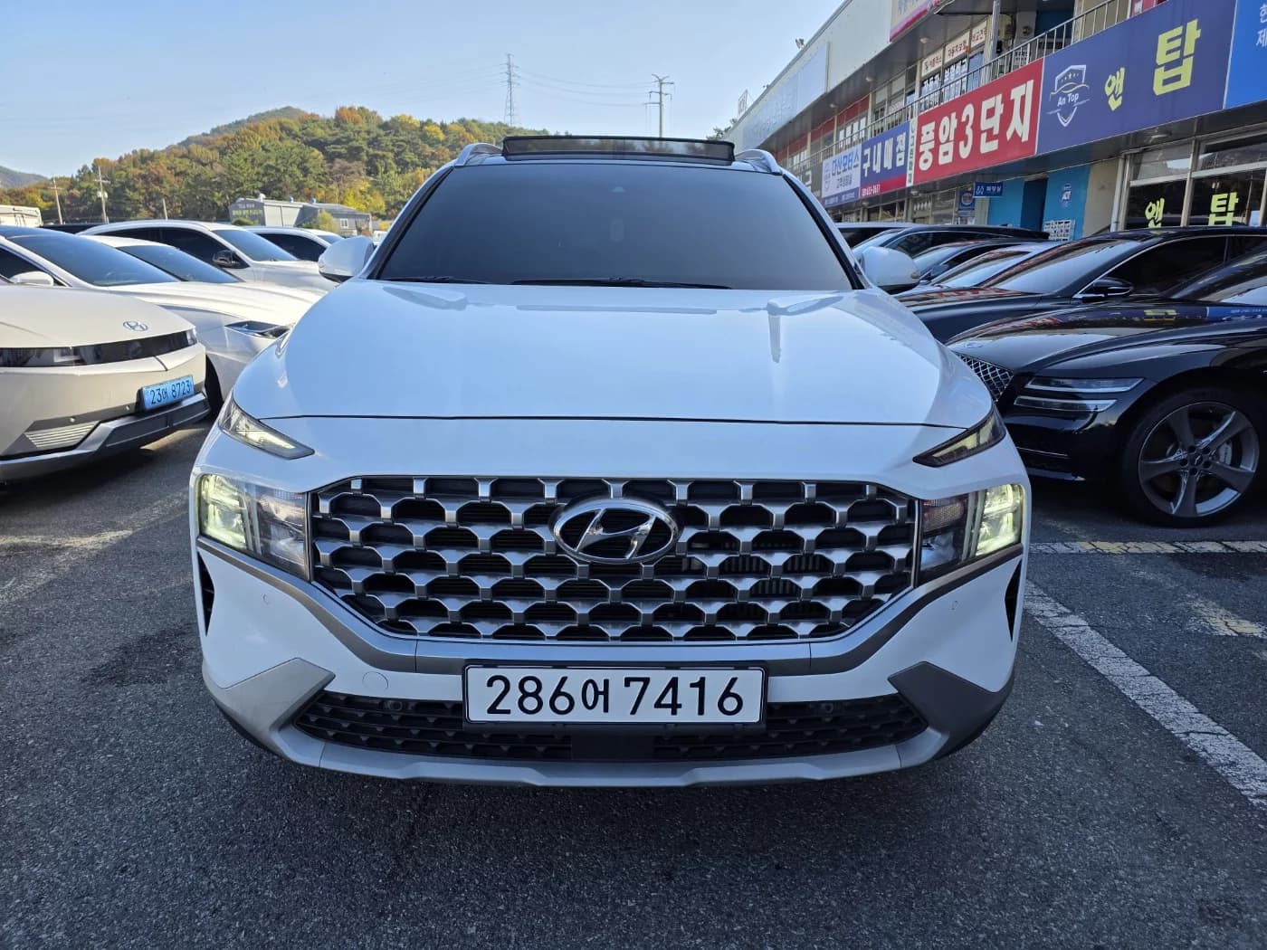 Hyundai Santa Fe Diesel 2.2 2WD Exclusive, 2022 г. 30823 км. — фото 2