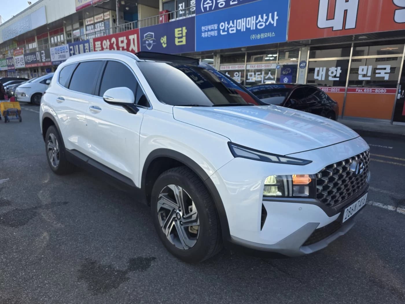Hyundai Santa Fe Diesel 2.2 2WD Exclusive, 2022 г. 30823 км. — фото 3