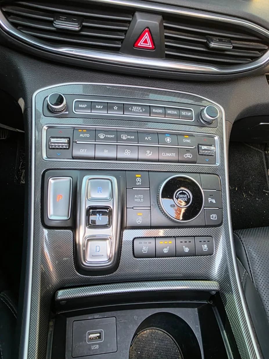 Hyundai Santa Fe Diesel 2.2 2WD Exclusive, 2022 г. 30823 км. — фото 9